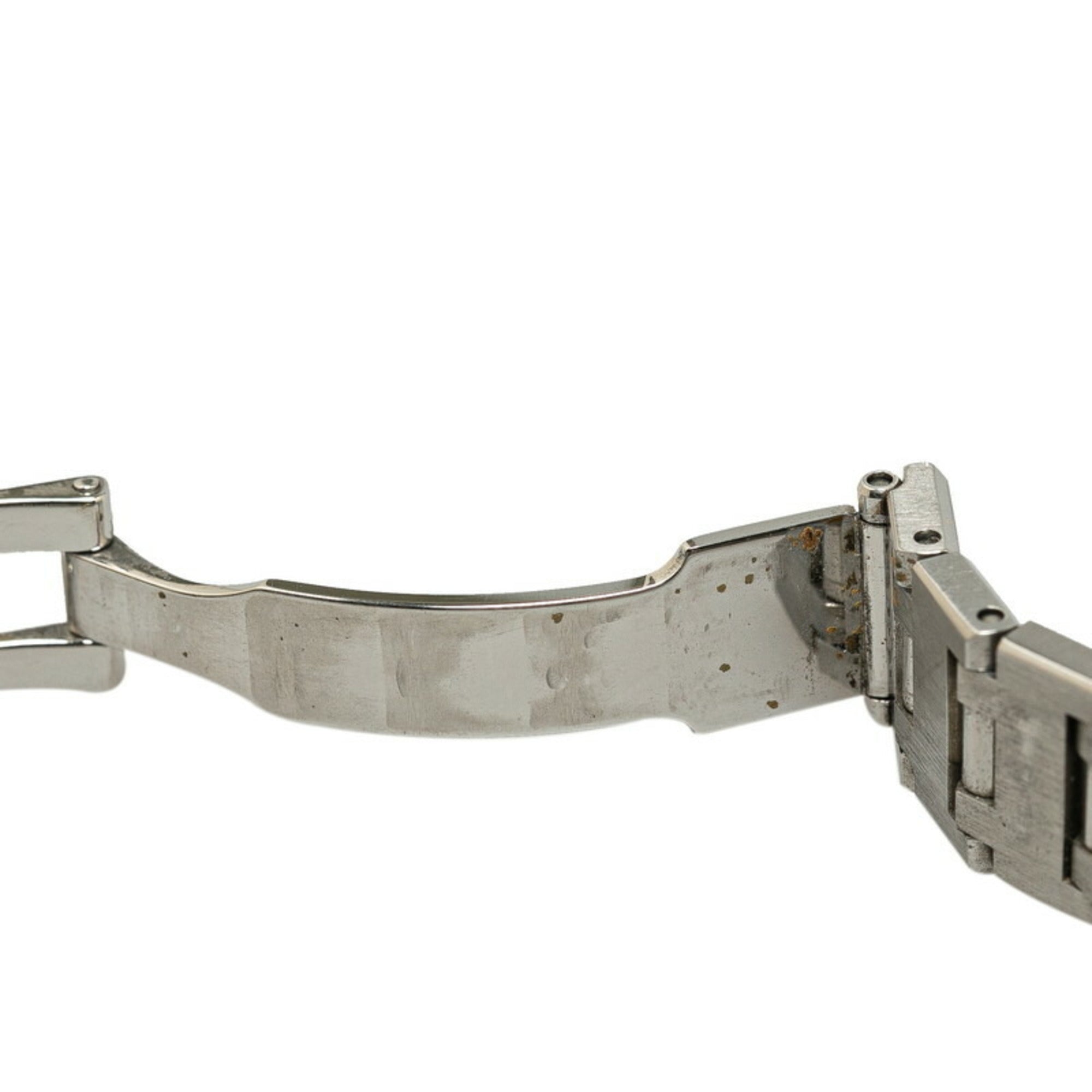 BVLGARI Uhr BB23SS Quarz Schwarz Zifferblatt, Edelstahl, Damenuhr
