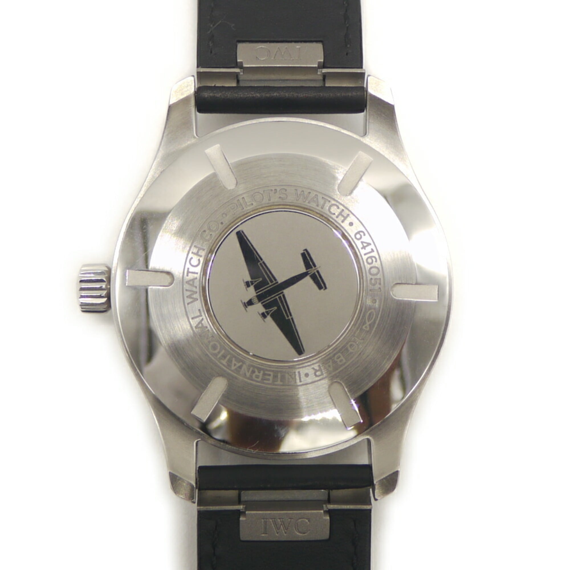 IWC International Watch Company Pilot's Mark XX IW328201 Automatic Black Dial Wristwatch