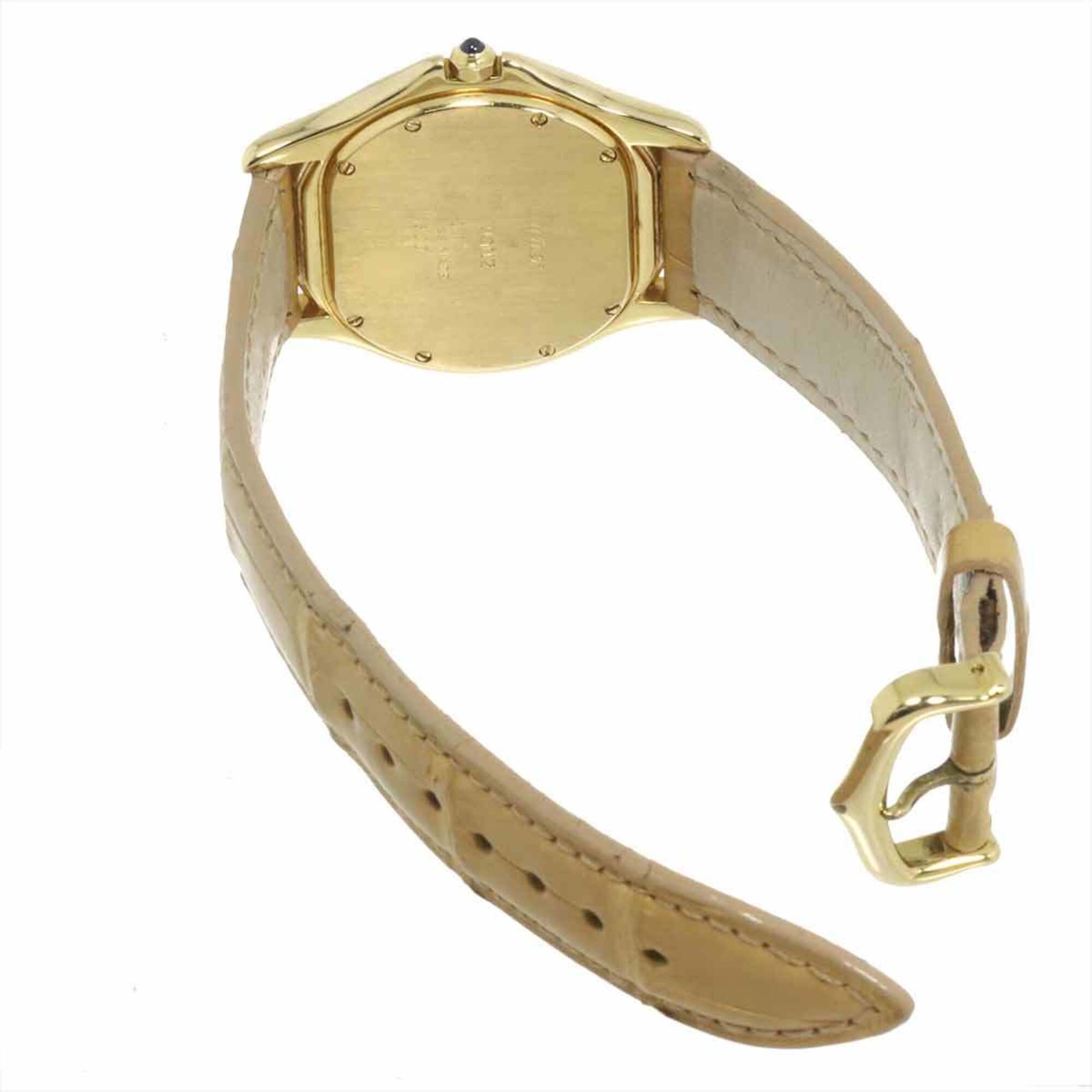 Cartier Santos Cougar LM W3500453 Ivory Dial 33mm Watch