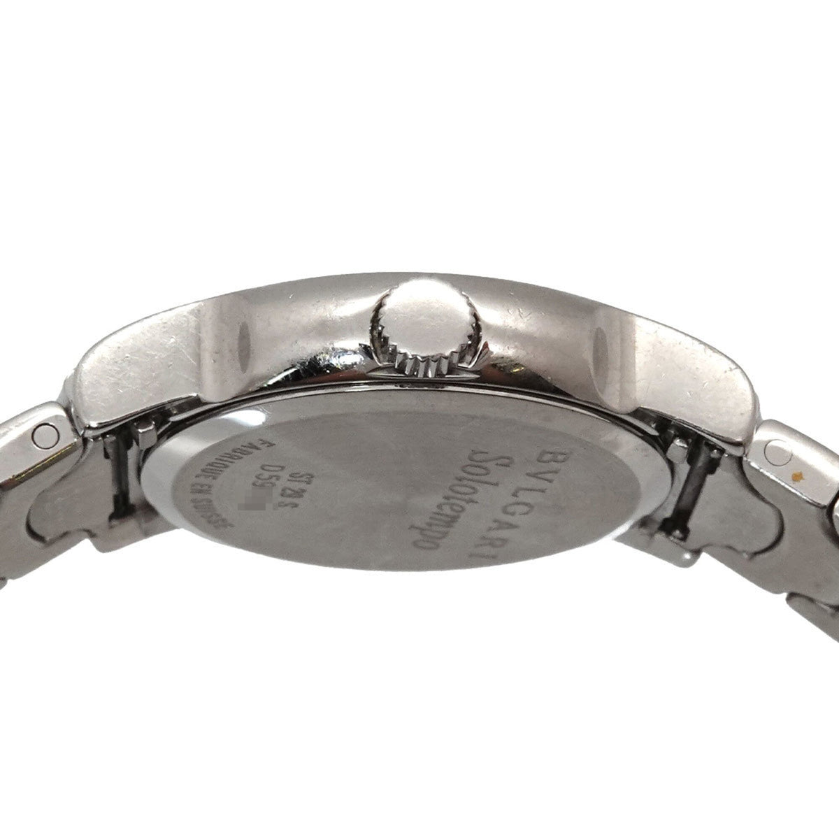 Bvlgari Bulgari BVLGARI Solo Tempo ST29S horloge met zwarte wijzerplaat, 29 mm