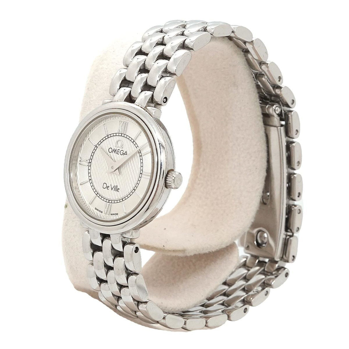 Montre Omega De Ville Prestige 7574, cadran argenté, 23 mm