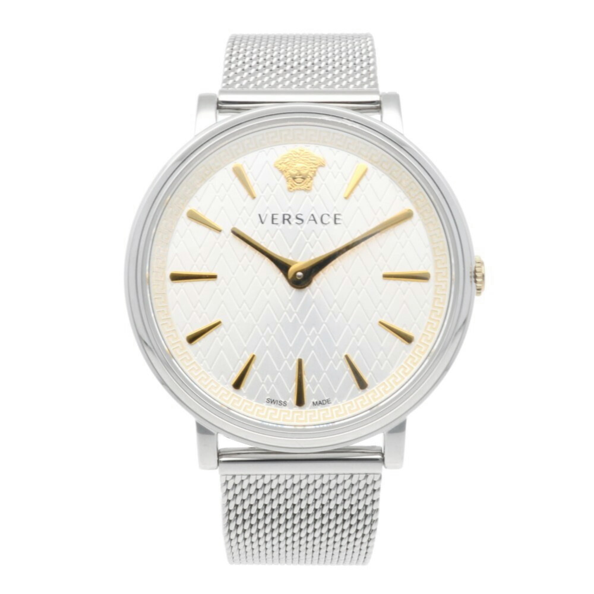 Versace Icon-horloge, roestvrij staal, quartz, heren VERSACE