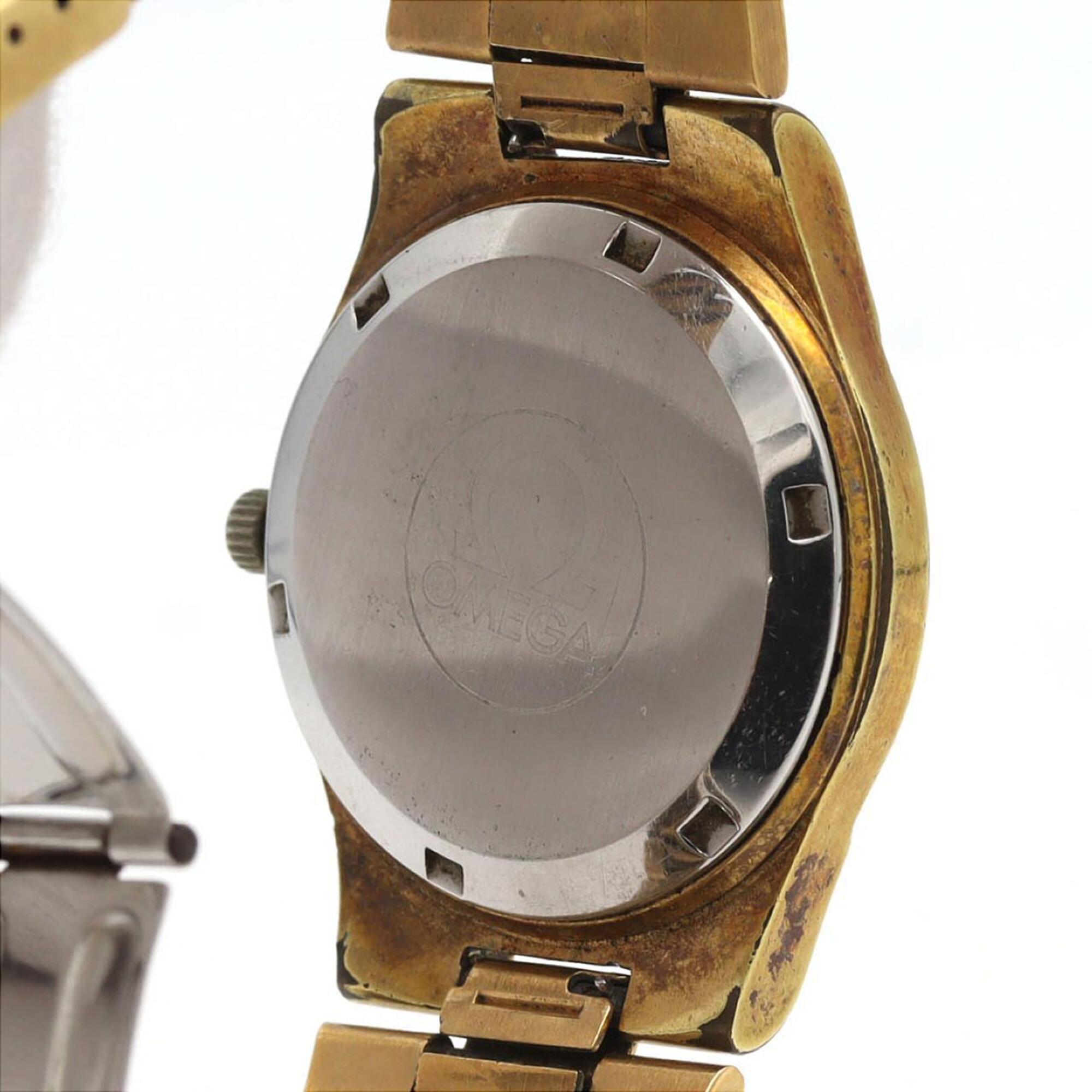 Omega Geneve GZl1j1th Brown Dial 36mm Watch