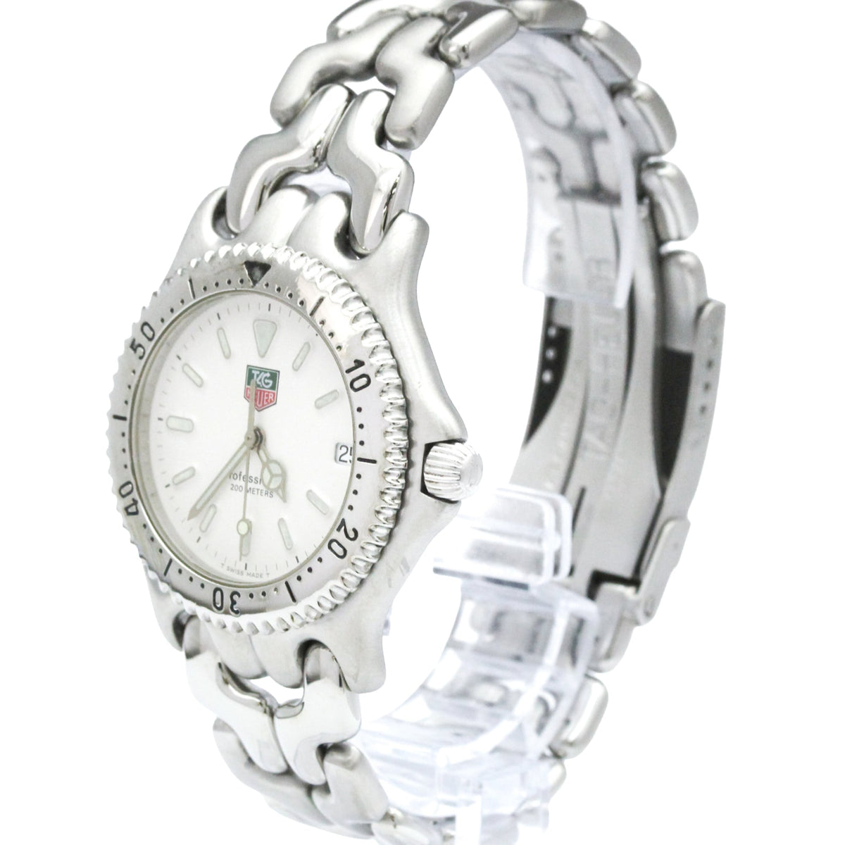 TAG Heuer Sel S99.006 White Dial 38mm Watch