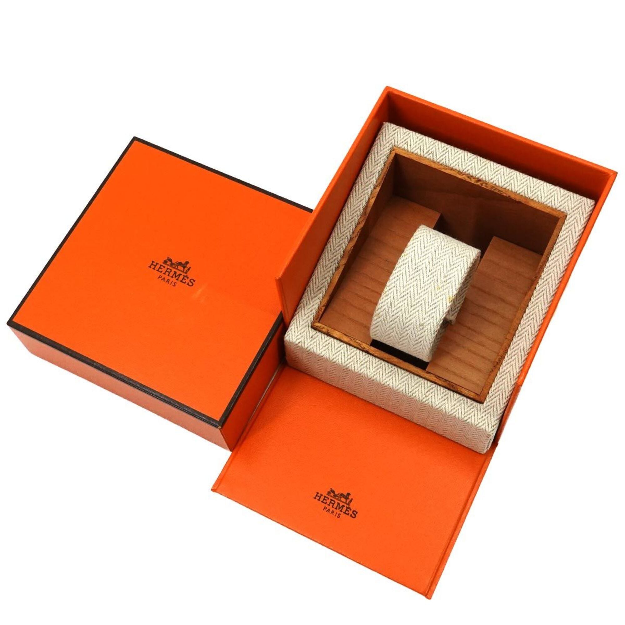 Hermes Clipper CL4 210 Wo Date Display Pink Quartz