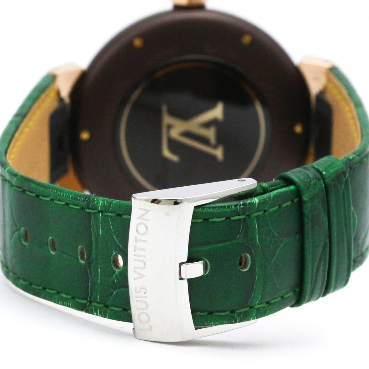 Montre Louis Vuitton Tambour QA139Z Brun Cadran 39mm