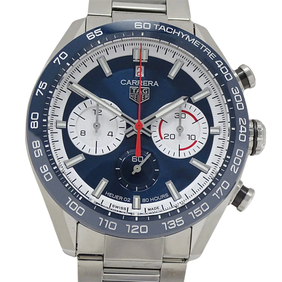 TAG Heuer Carrera CBN2A1E CBN2A1E BA0643 Blue Dial 44mm Watch