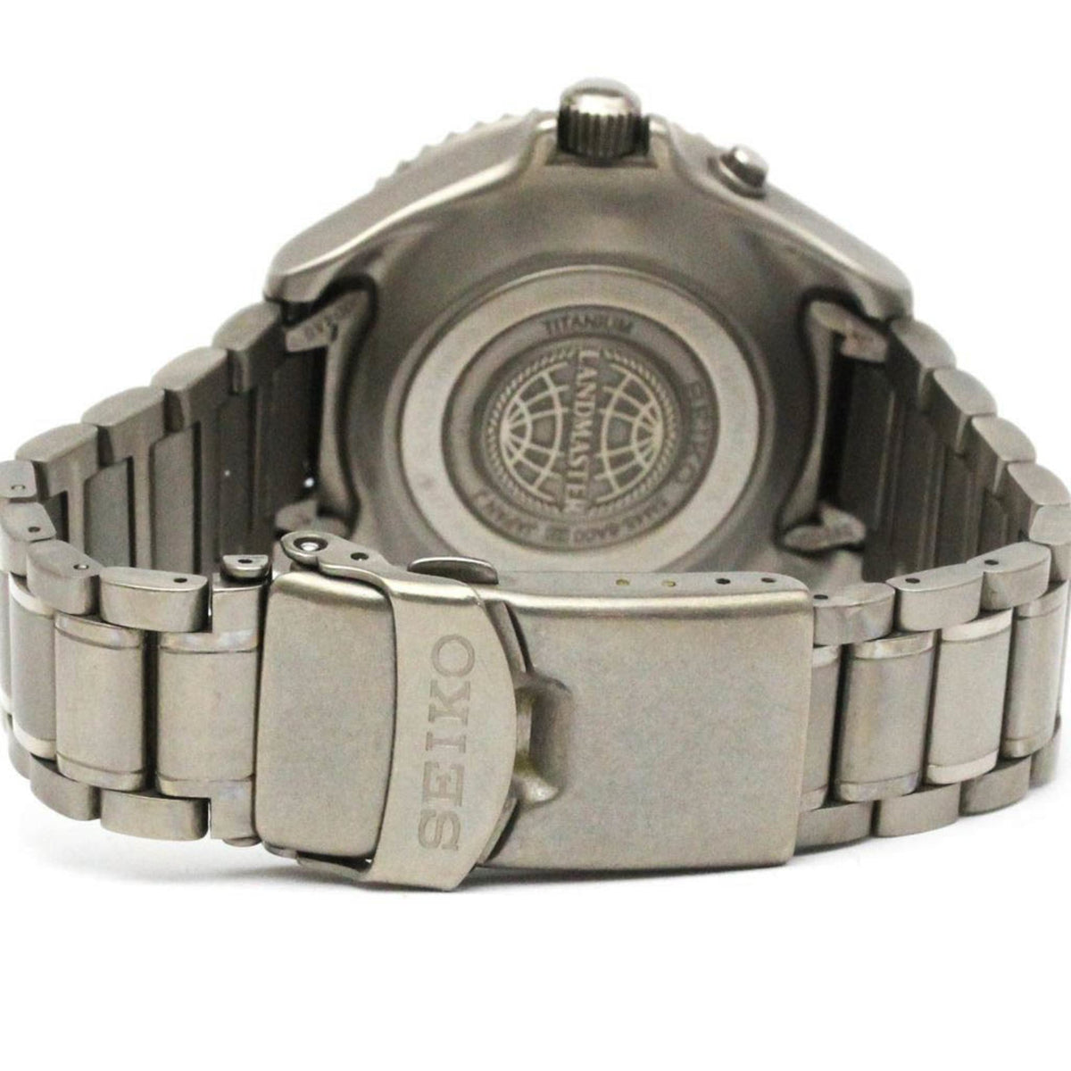 Montre Seiko Land Master 5M45-6A00 Noir cadran 41 mm