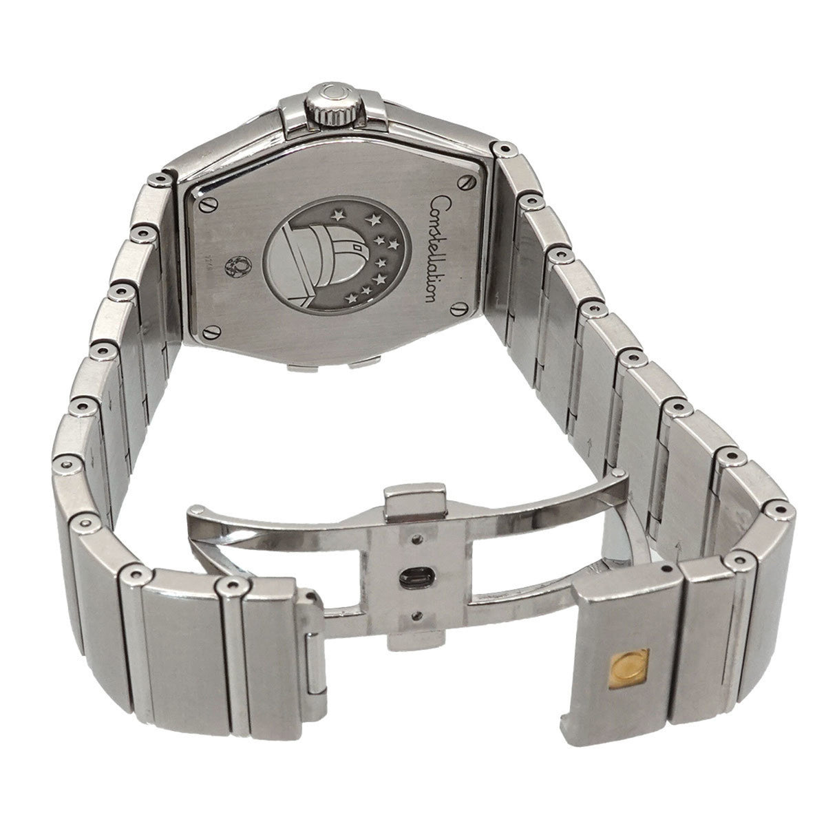 Omega Constellation 123 10 35 60 02 001 Horloge met zilveren wijzerplaat, 35 mm