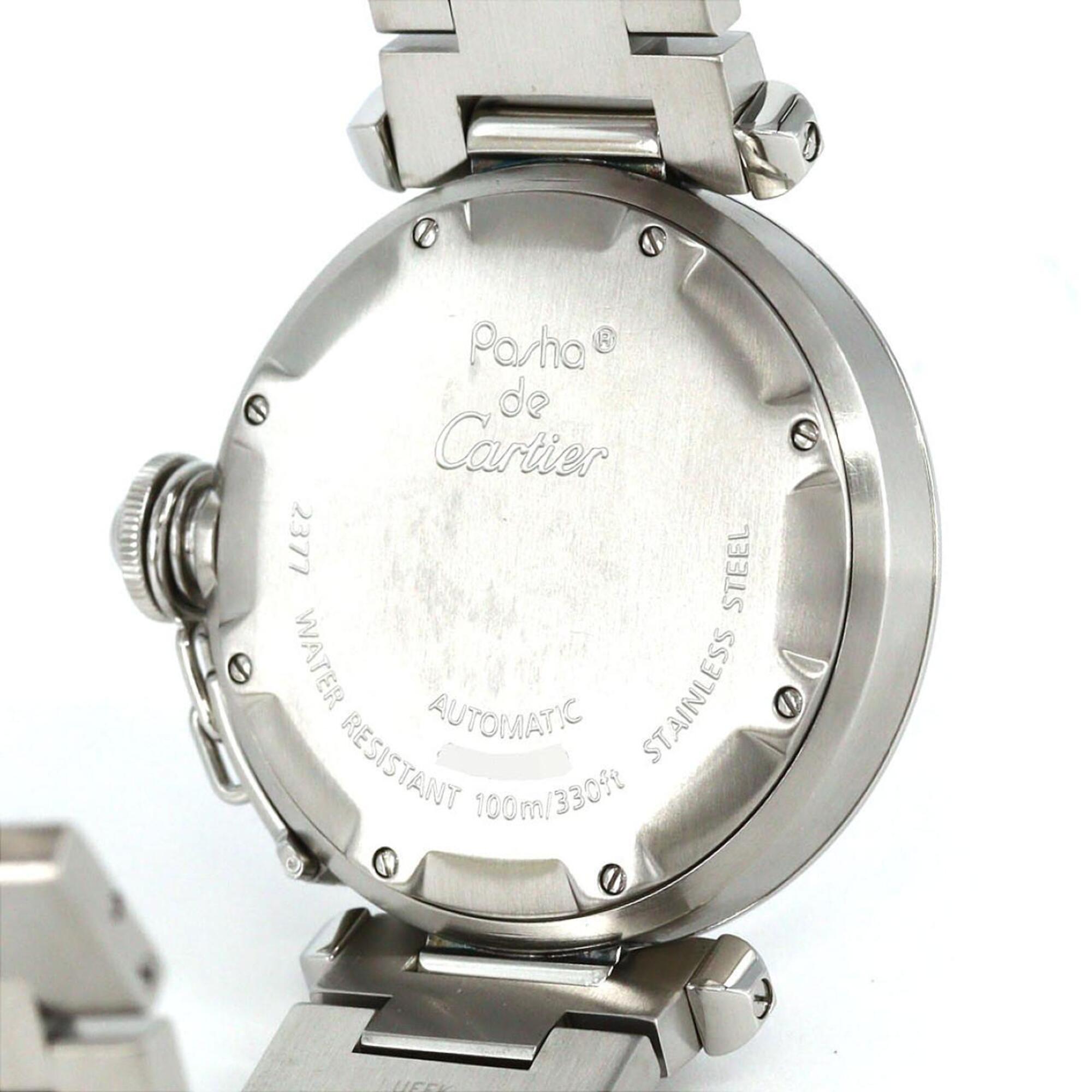 Cartier Pasha C GMT W31029M7 Stainless Steel Automatic