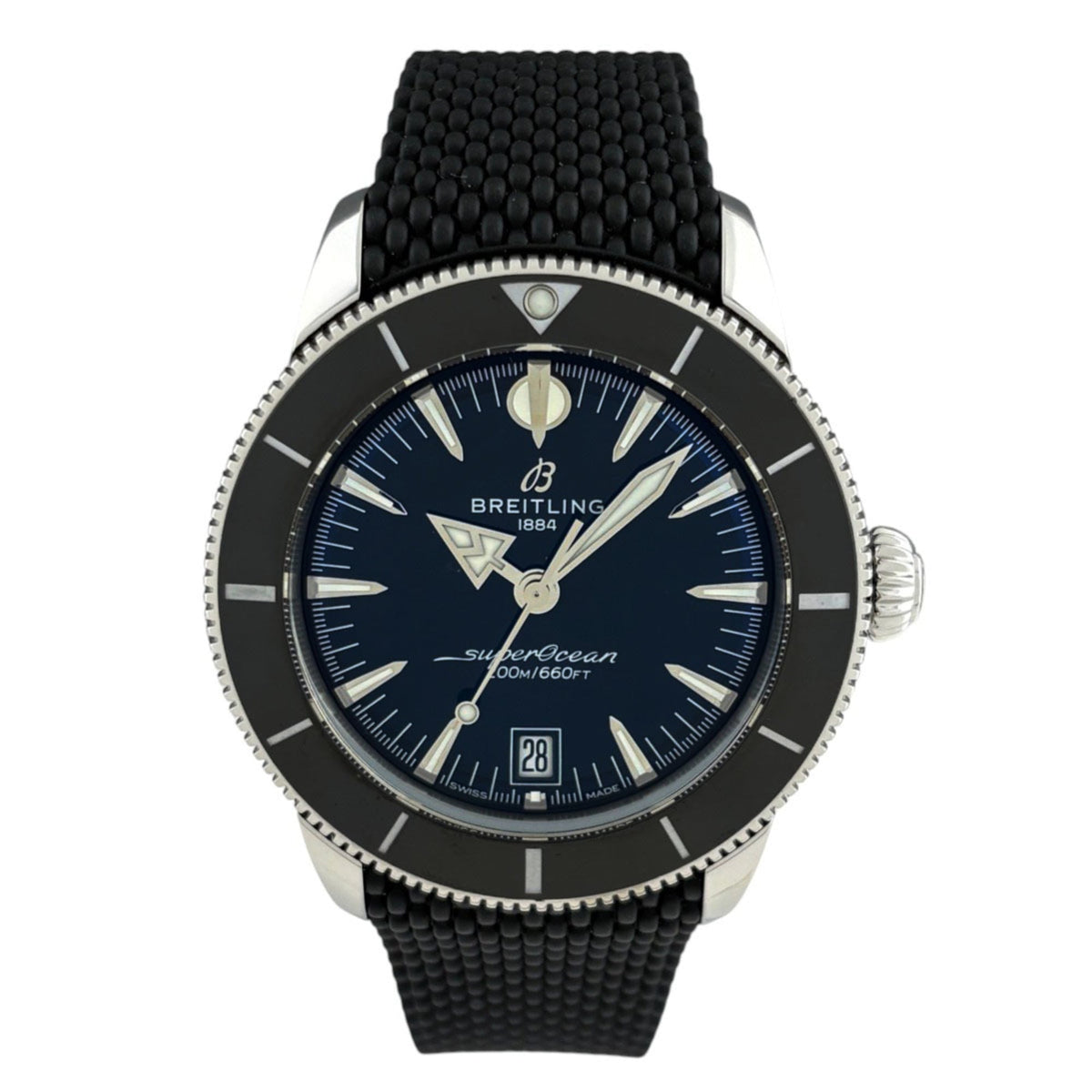 Breitling Superocean Heritage B31 AB3111 Schwarz Zifferblatt 42 mm Uhr