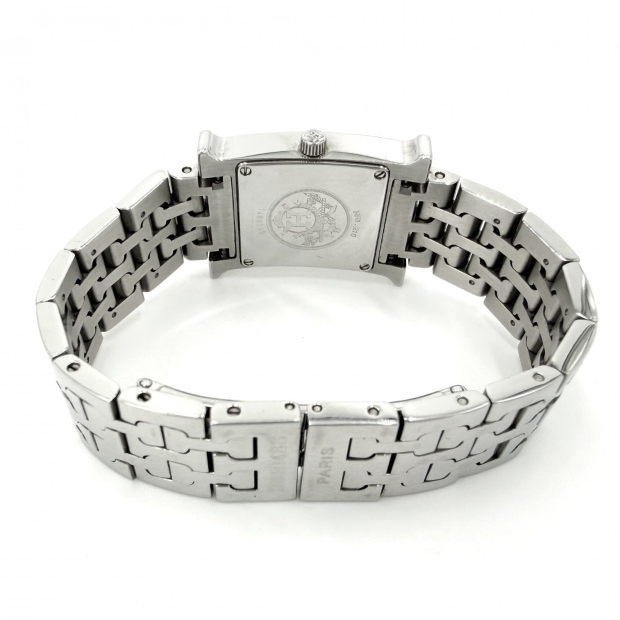 Hermes H-Wo HH1.210 Black Dial 24mm Watch