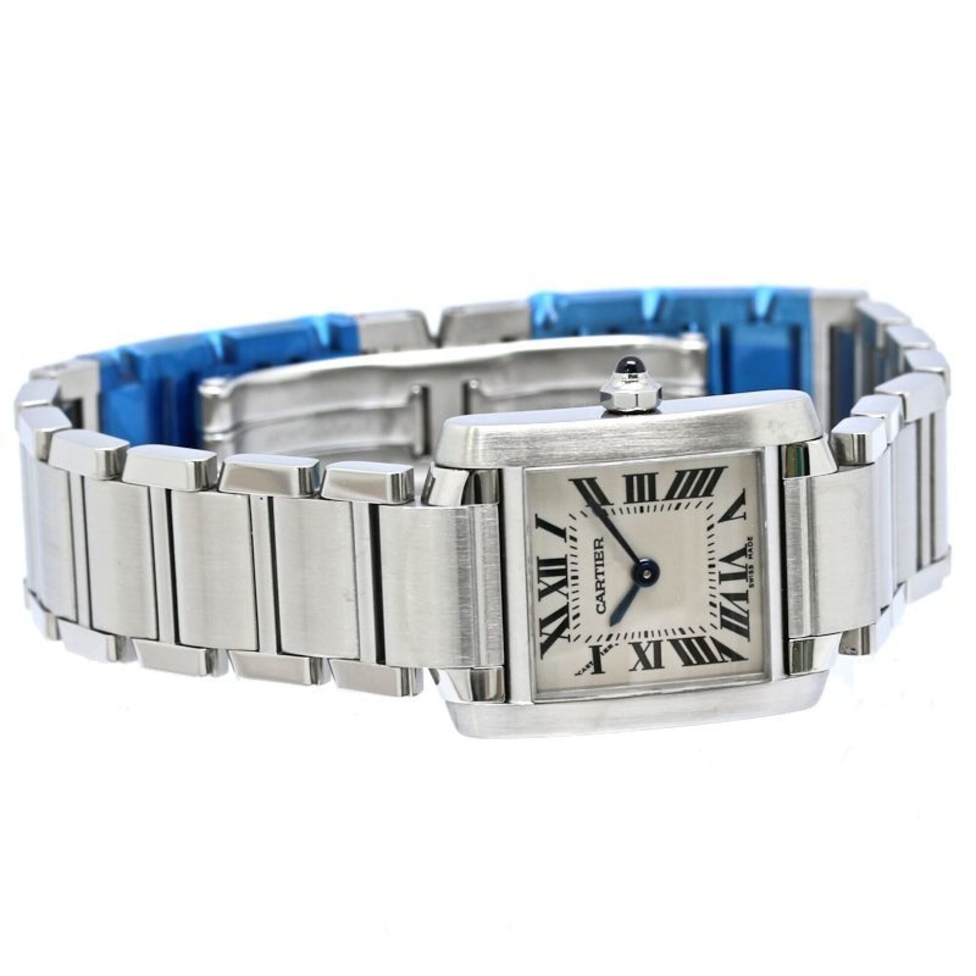 Cartier Tank Francaise W51008Q3 Ivory Dial 20mm Watch