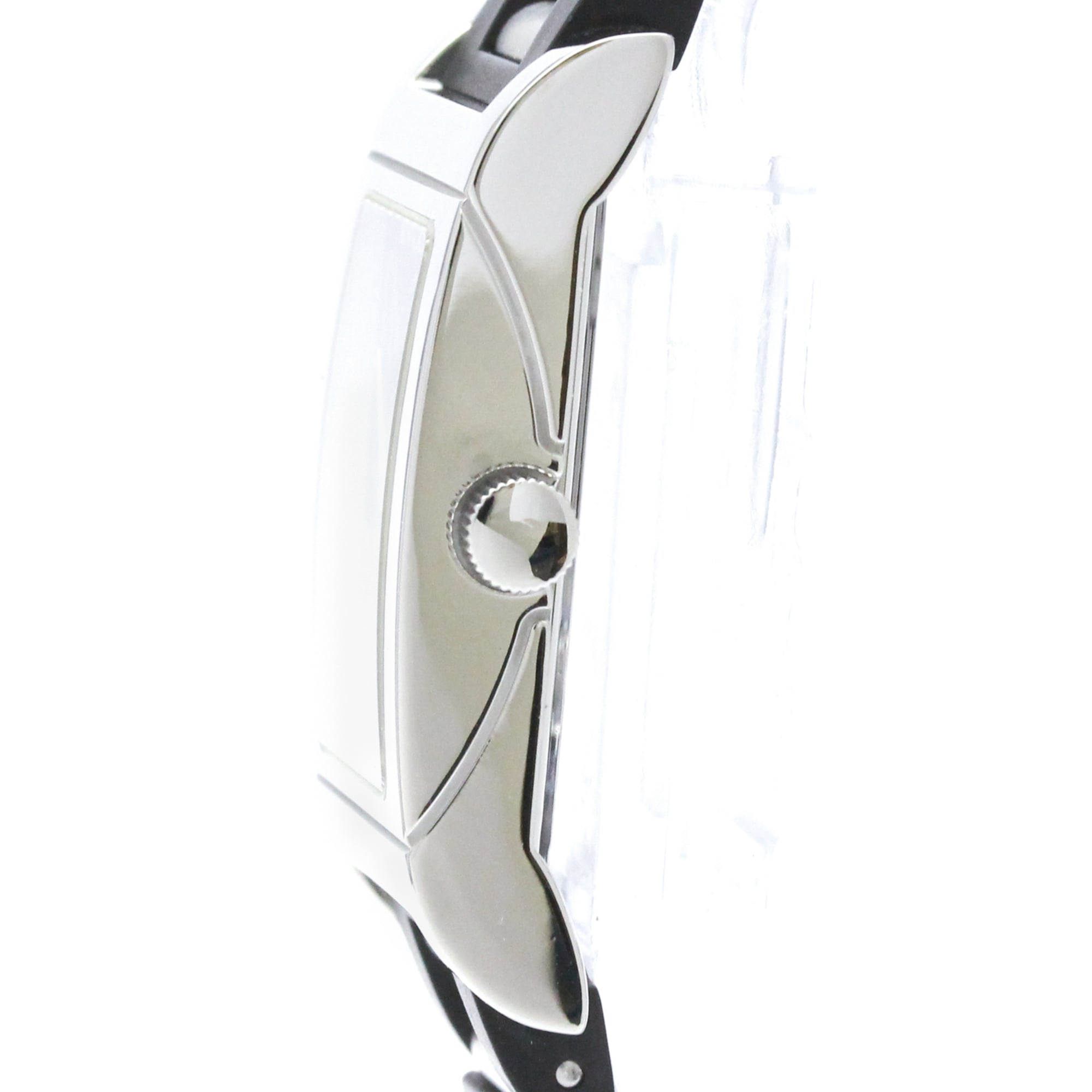 Montre pour femme BVLGARI Rettangolo en acier inoxydable Quartz RT39S