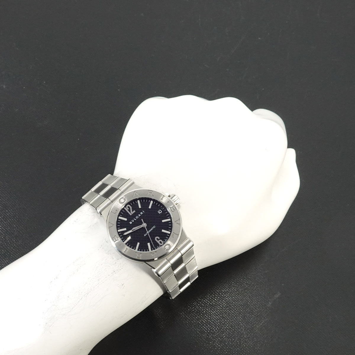 Bvlgari Diagono DG35S Black Dial 36mm Watch