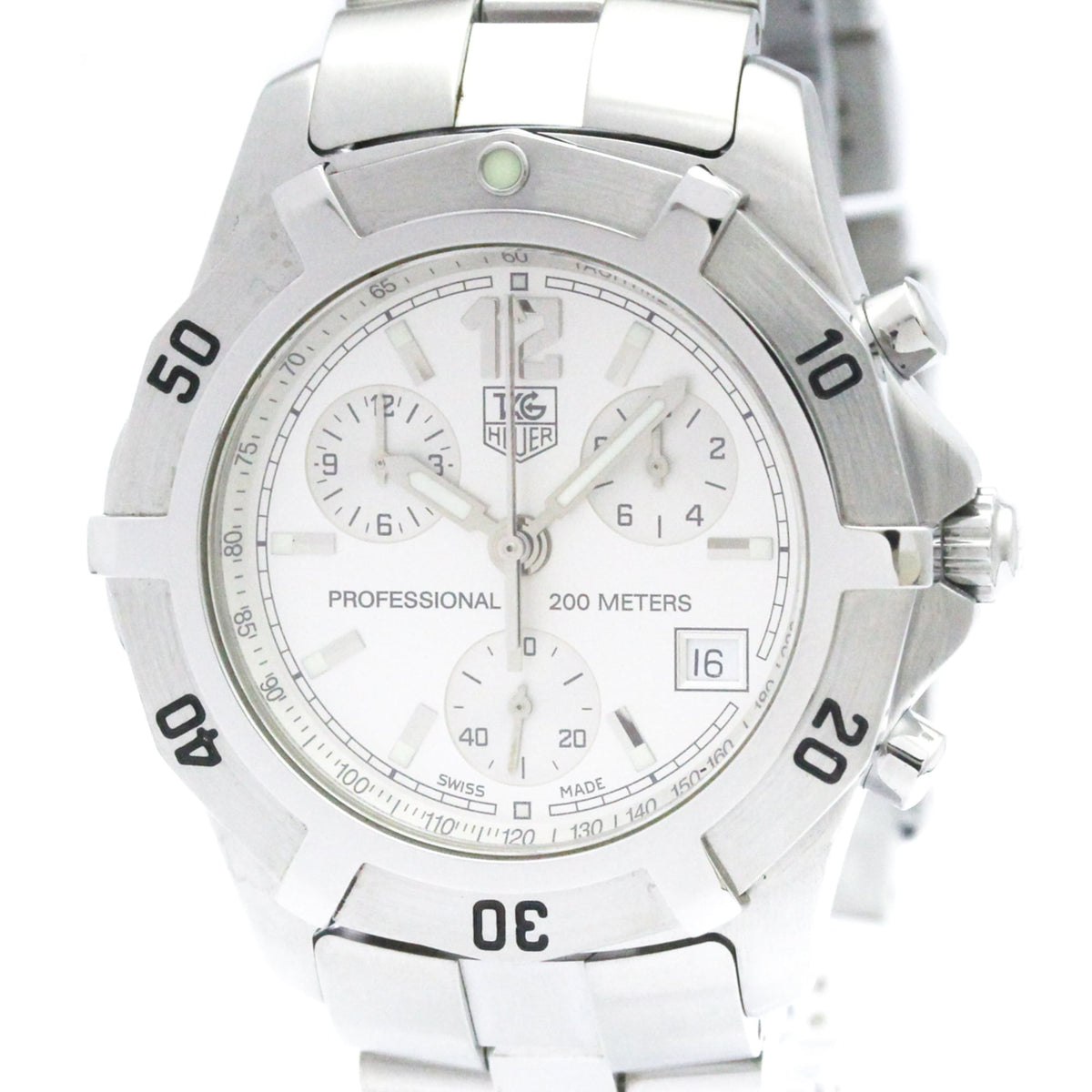 TAG Heuer Exclusive CN1111 Silver Dial 39mm Watch