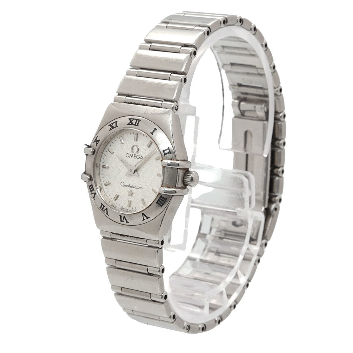 Omega Constellation Mini 1562 30 Silber Zifferblatt 22 mm Uhr