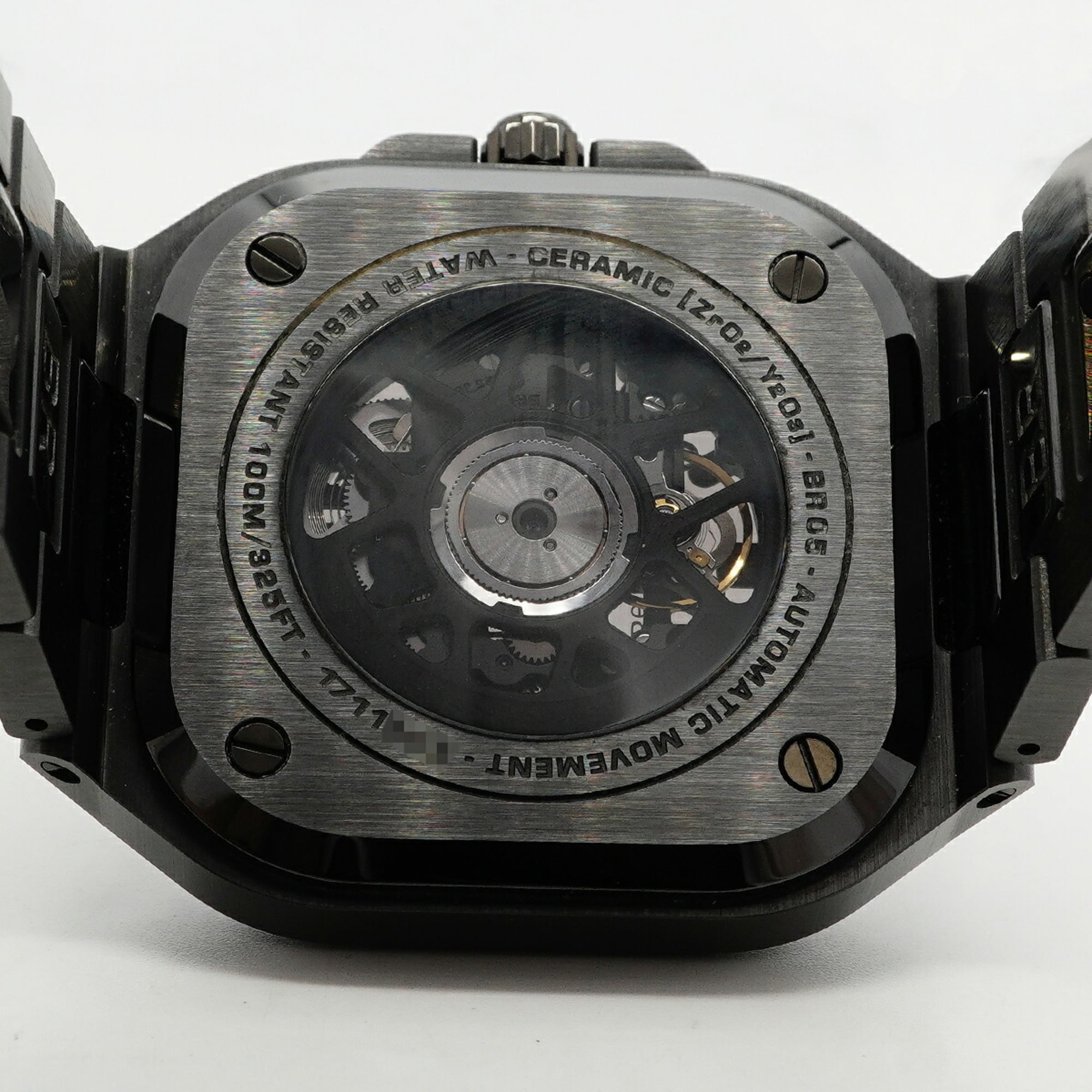 Bell & Ross BR05 Skeleton Black Ceramic BR05A-BL-SK-CE SCE Dial for Men