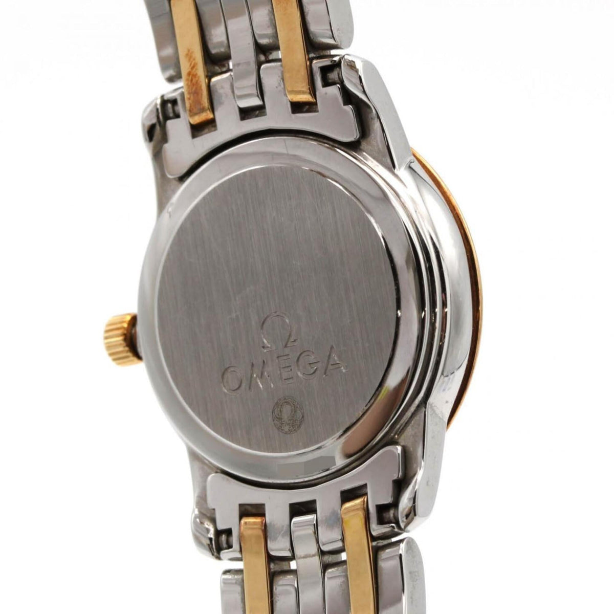 Omega De Ville Prestige Combination D-16P 413.25.22.60.58.001 Horloge met gouden wijzerplaat, 22 mm