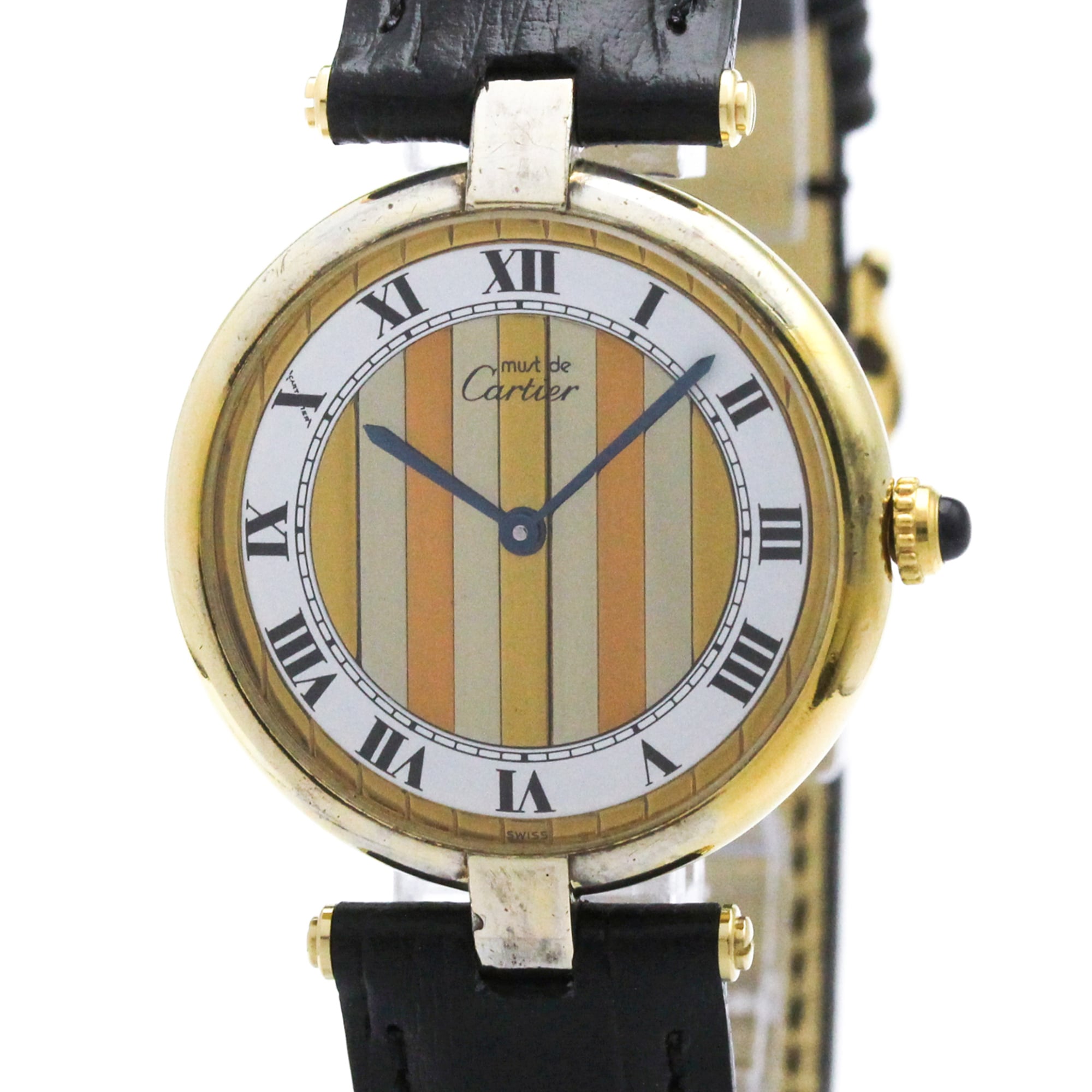 Cartier Must 590000 Gold Dial 30mm Watch