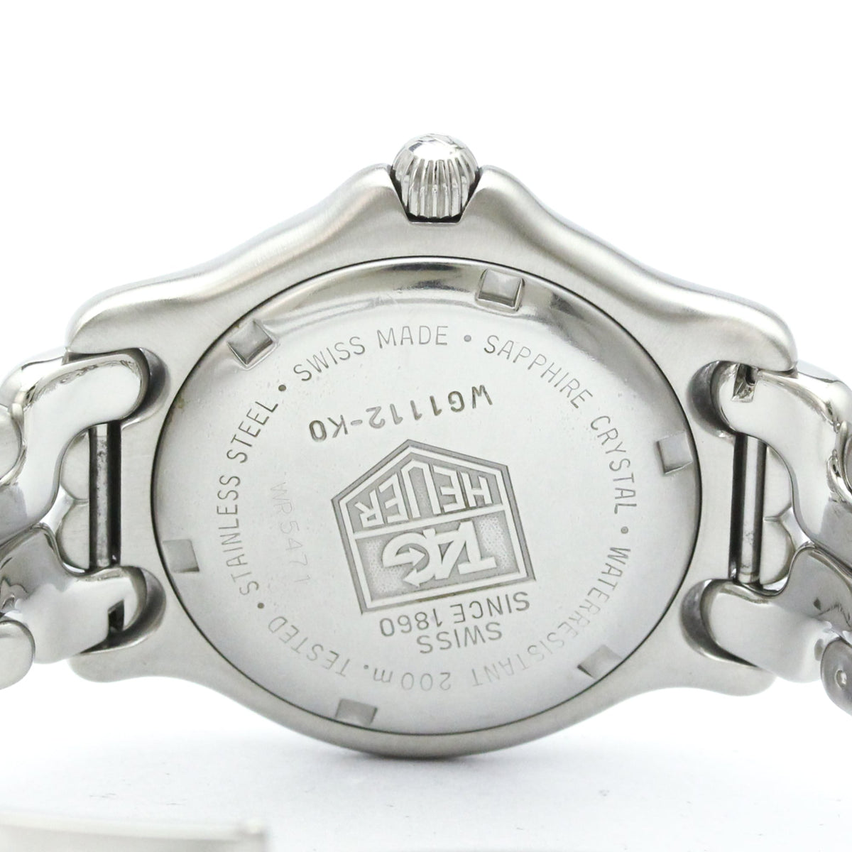 TAG Heuer Sel WG1112 Weiß Zifferblatt 38 mm Uhr