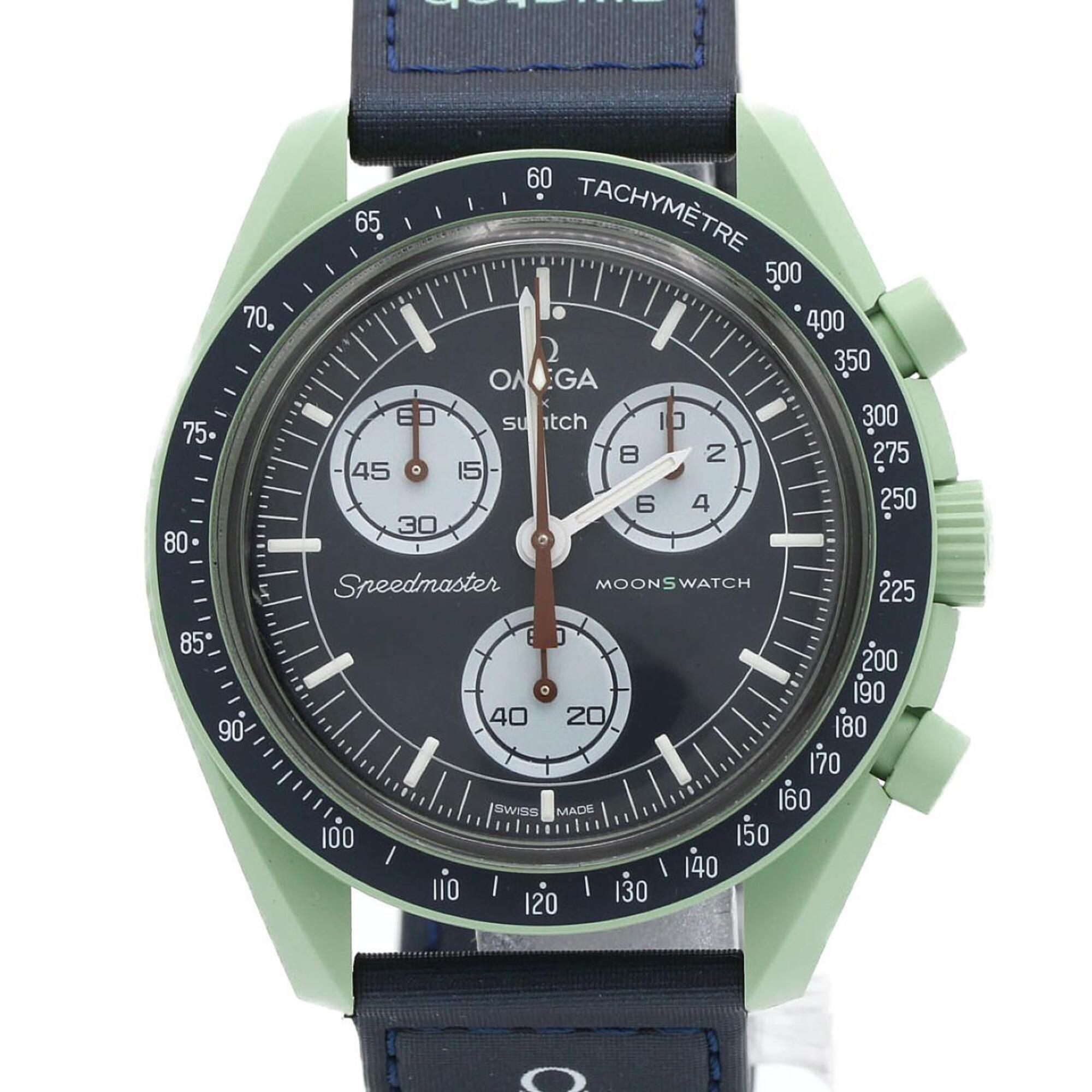 Swatch Mission to earth SO33G100 Blue Dial 42mm Watch