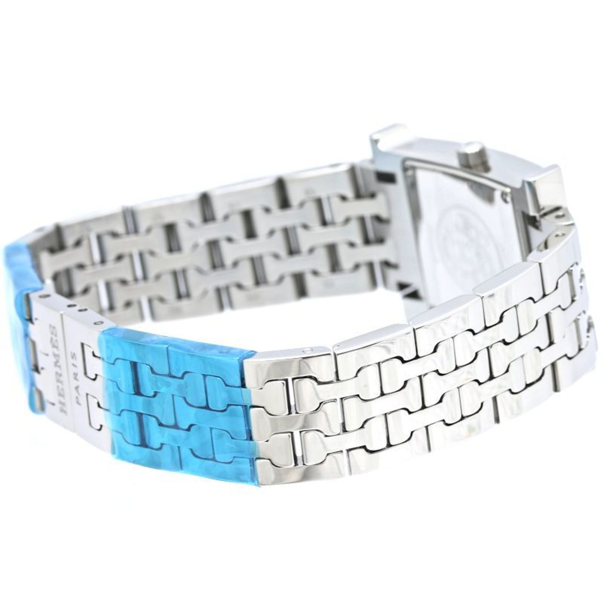 HERMES H- with diamond bezel HH1.230.271 4804 wo stainless steel 40558