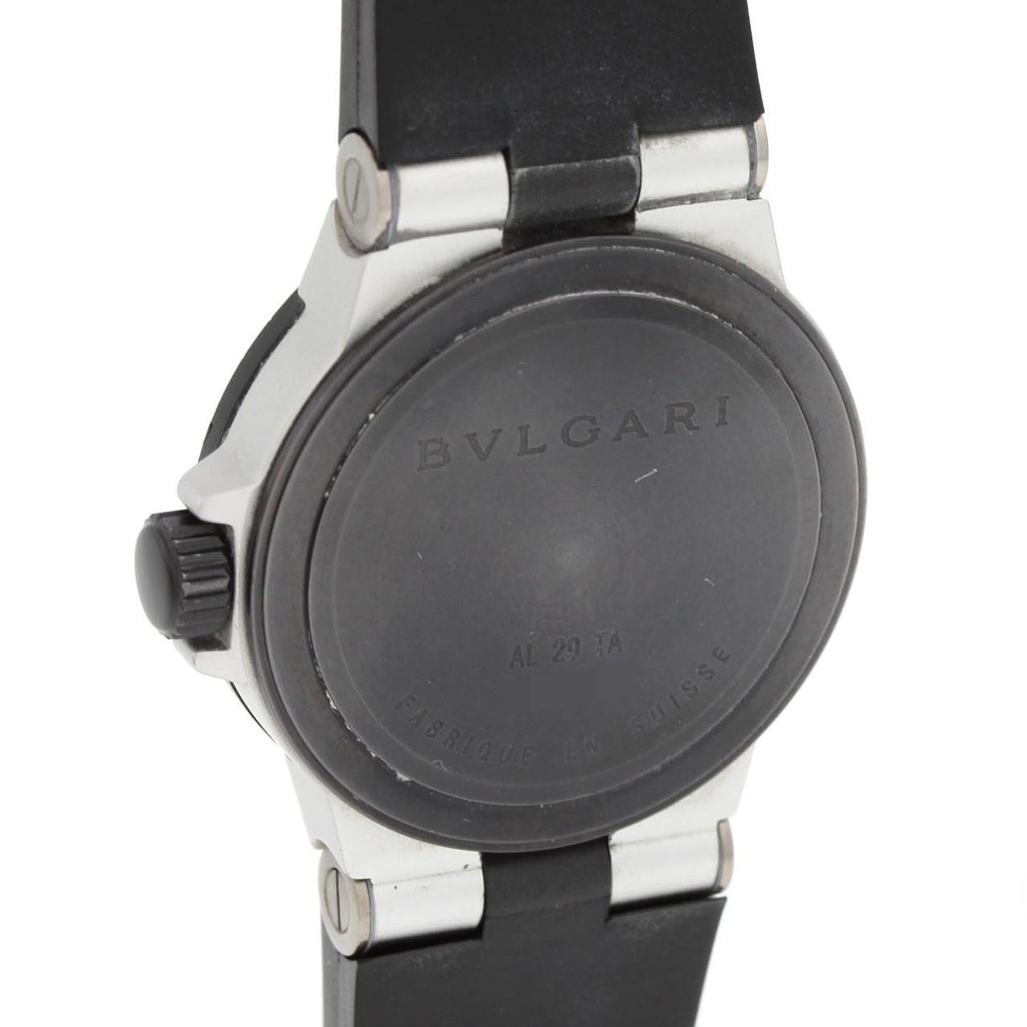Bulgari Aluminum AL29TA/AL29TAVD Silver Dial 29mm Watch