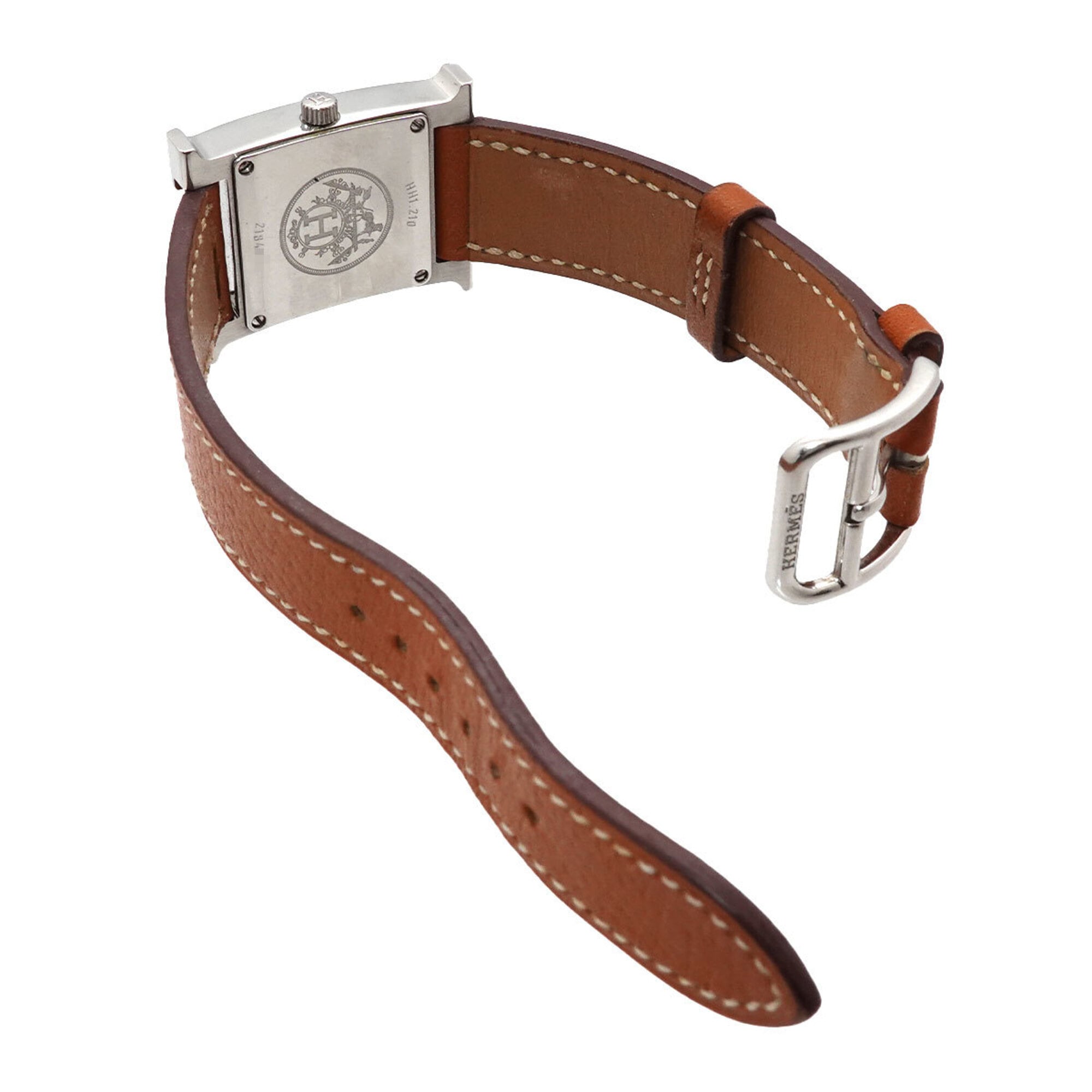 Hermes H- Silver Dial 21mm Watch
