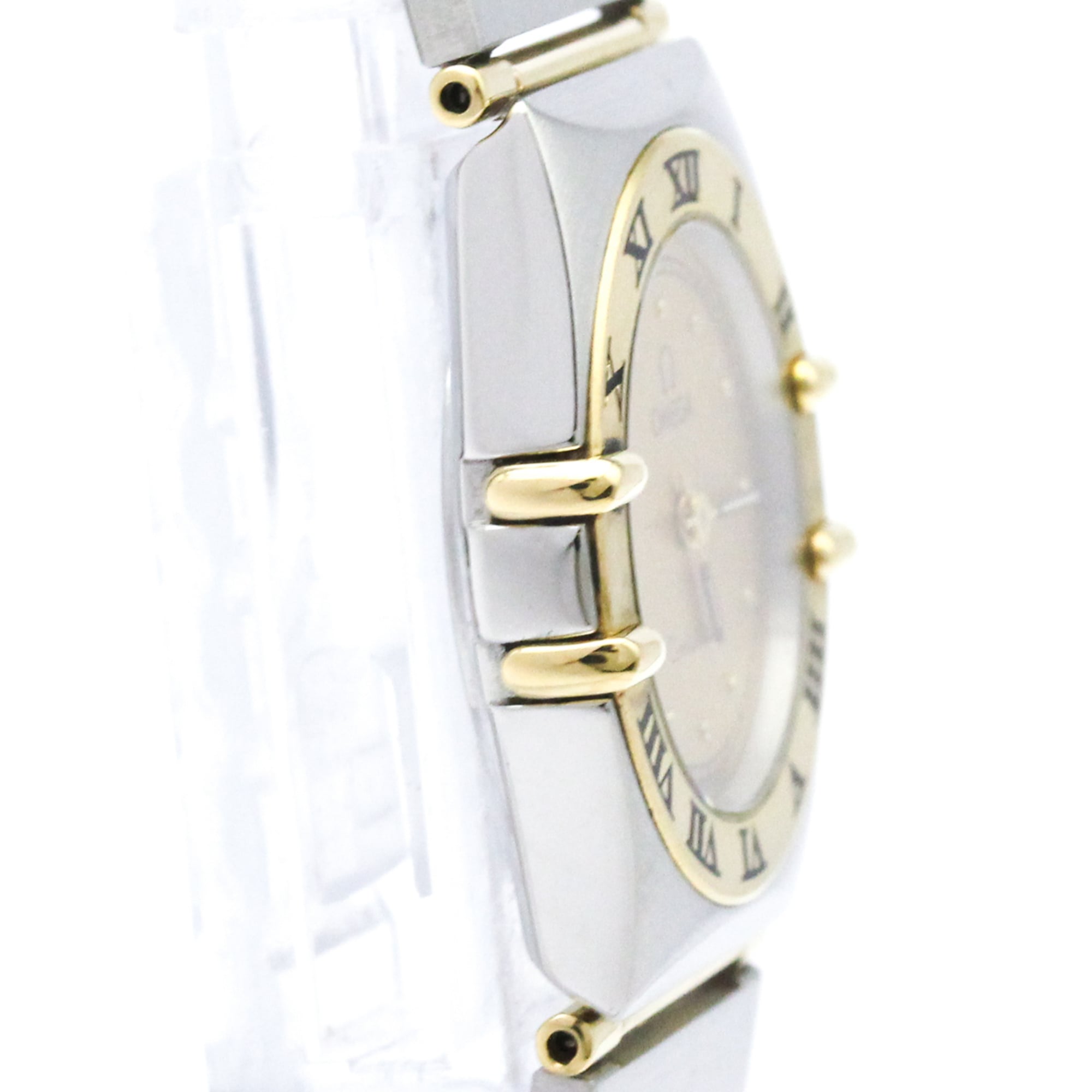 OMEGA Constellation 18K Gold Steel Ladies 795.1080