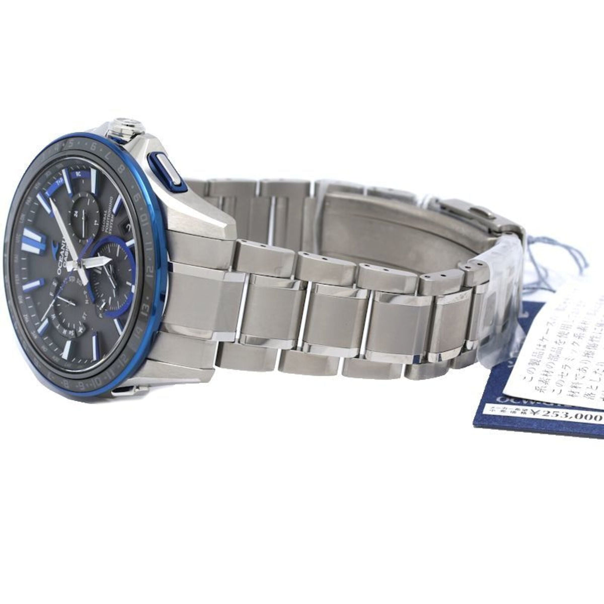 Casio Oceanus OCW-G1200-1AJF Black Dial 44mm Watch