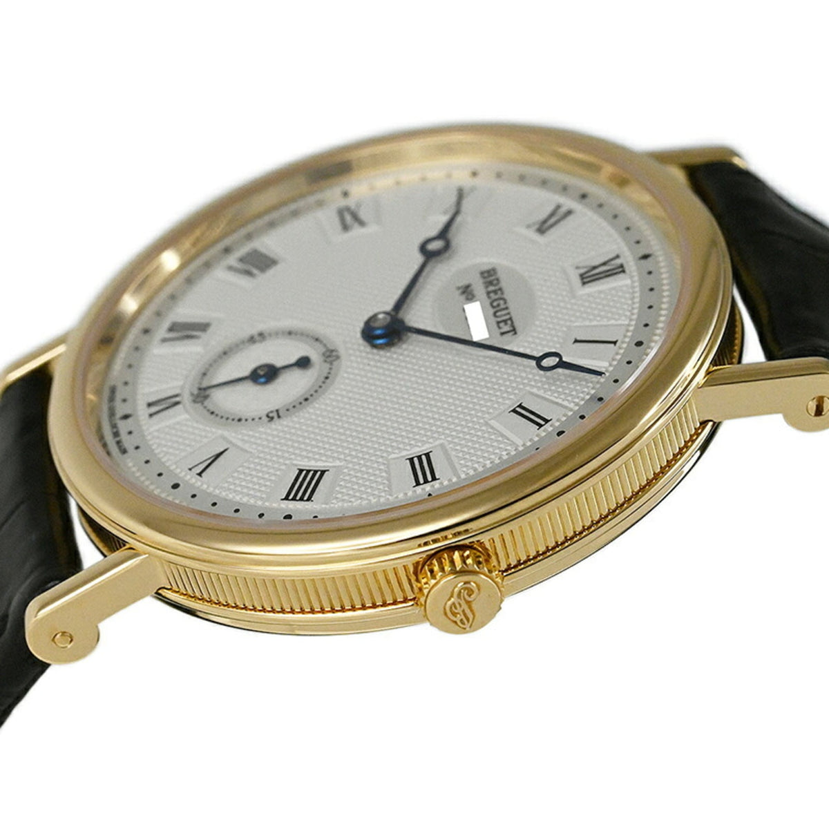 Montre Breguet Classic 3910BA/15/984, cadran argenté, 34 mm