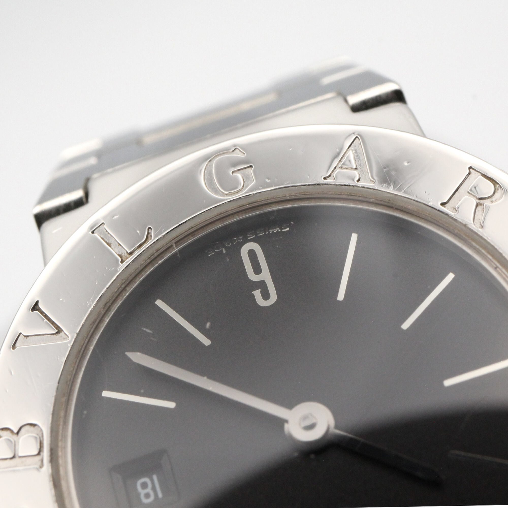 Bulgari BVLGARI Stainless Steel Ladies Black BB26SSD