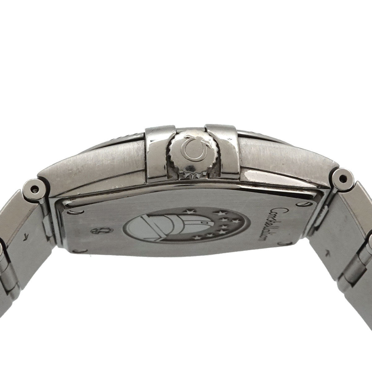 Omega Constellation 123 10 35 60 02 001 Horloge met zilveren wijzerplaat, 35 mm