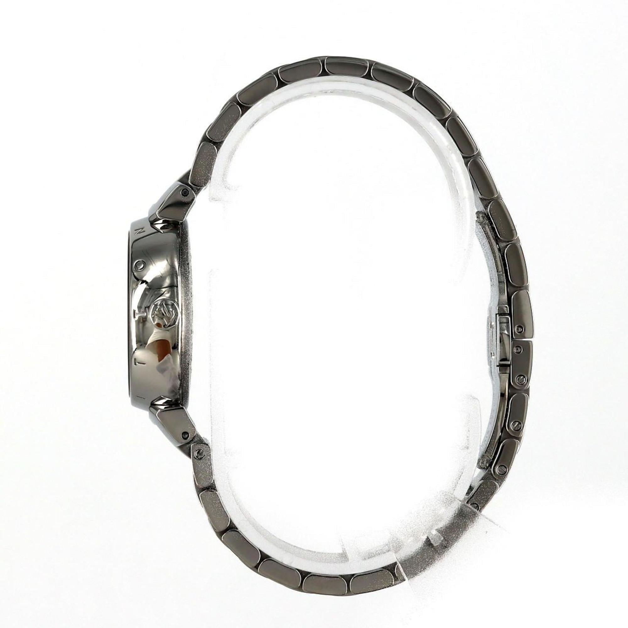 Louis Vuitton Tambour Q121K SS polshorloge, quartz