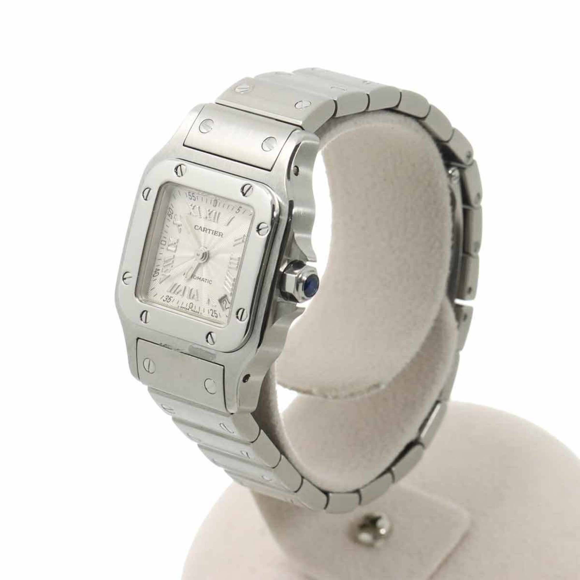 Cartier Santos W20044D6 Silver Dial 24mm Watch