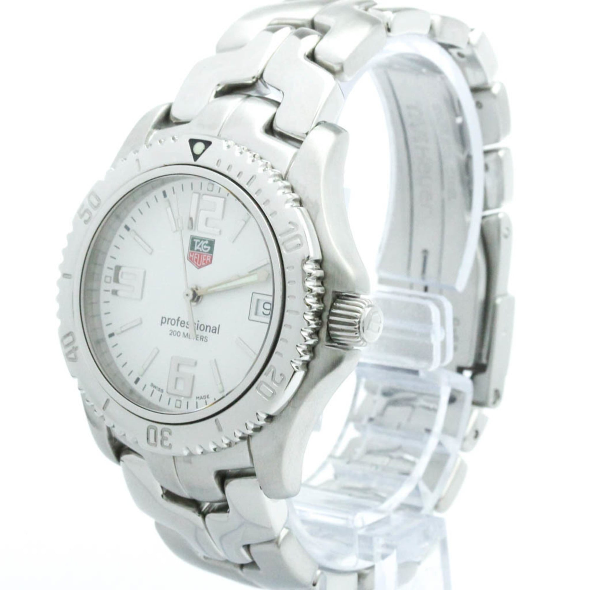 TAG HEUER Link Steel Quartz Ladies Watch WT1214 Polished
