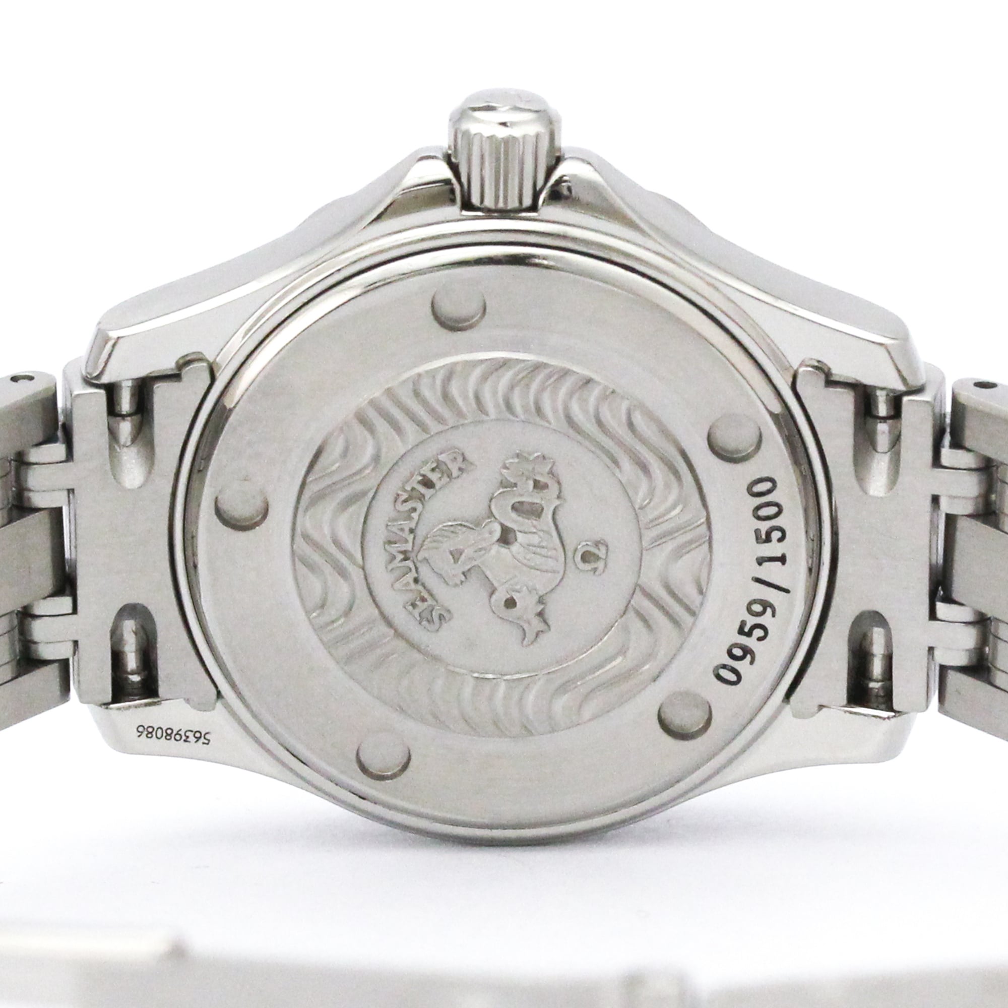 OMEGA Seamaster Professional 300M Jacques Mayol Watch 2584.80 Polished