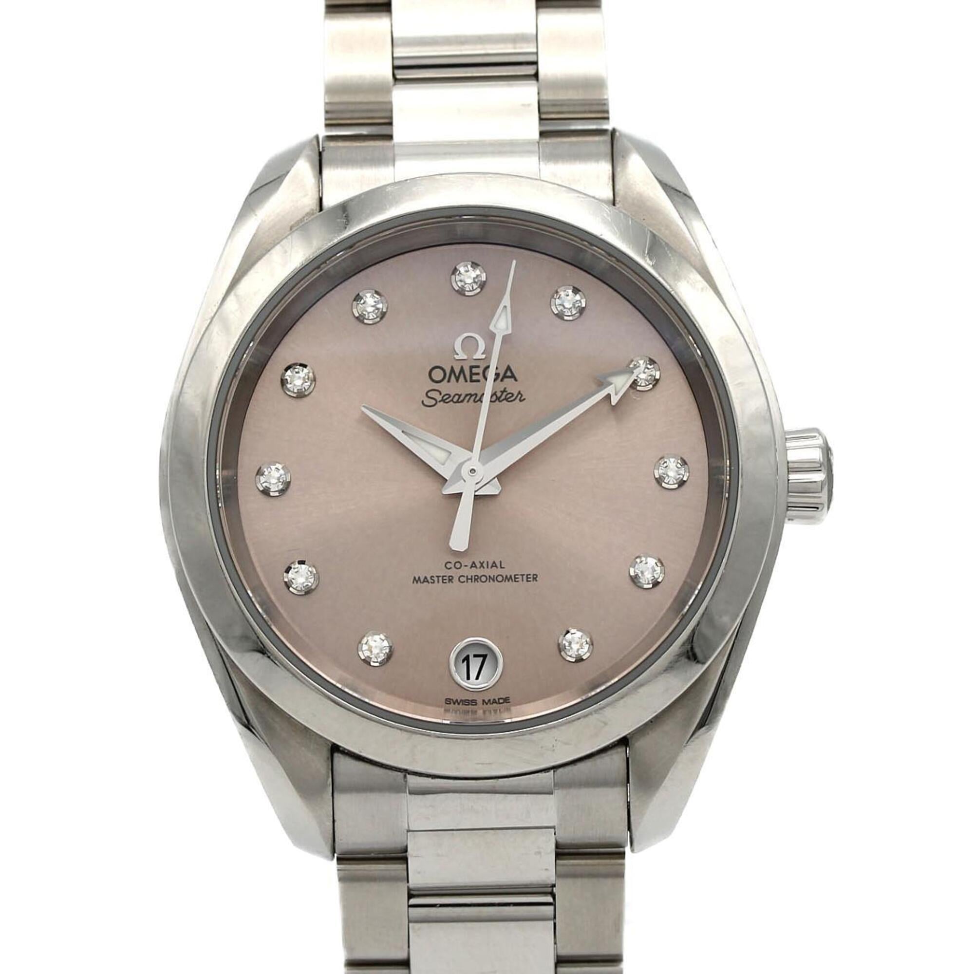 Omega Seamaster 220.10.34.20.60.001 Silver Dial 34mm Watch