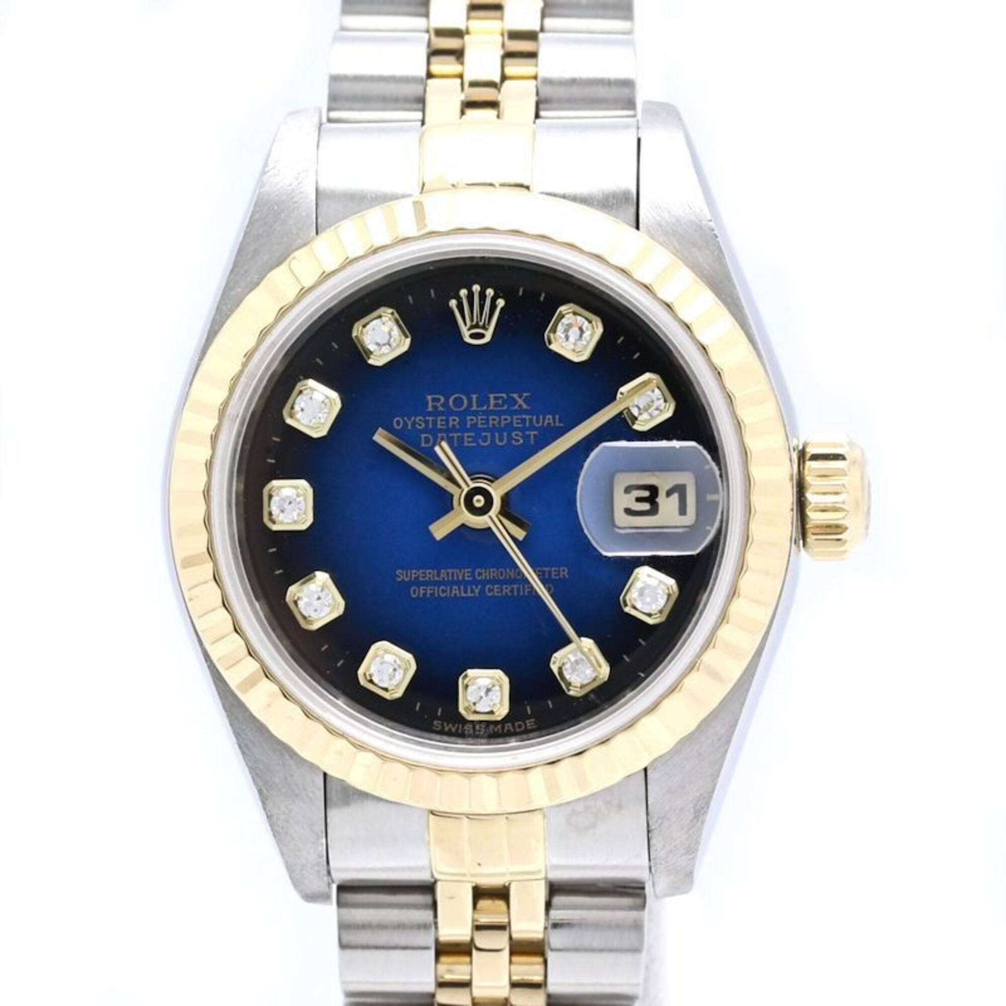 ROLEX Datejust 10P Diamond 79173G Wo 40549