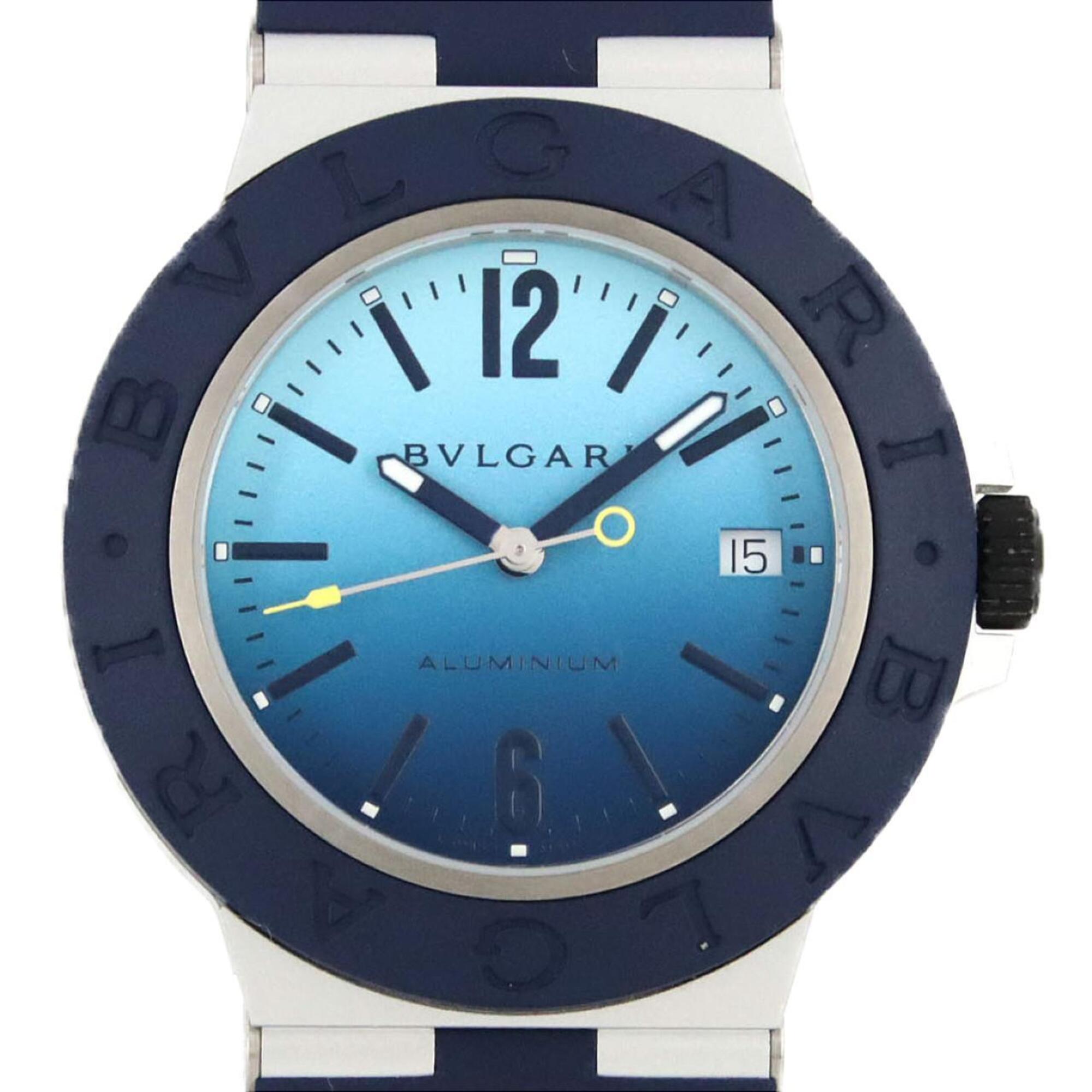 Bulgari Capri BB40ATHMS/103815 Blue Dial 40mm Watch