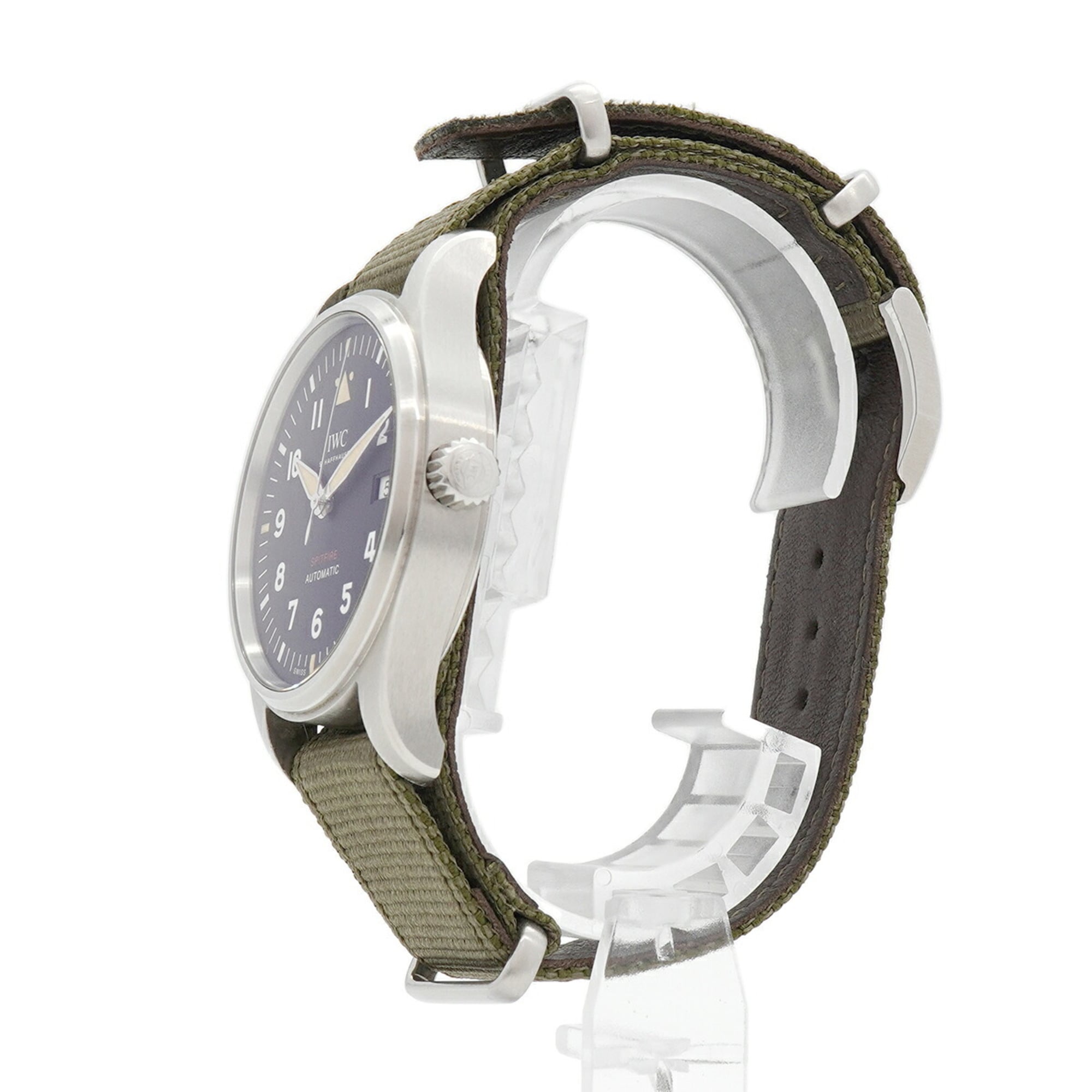 IWC Schaffhausen Spitfire IW326801 Black Dial 39mm Watch