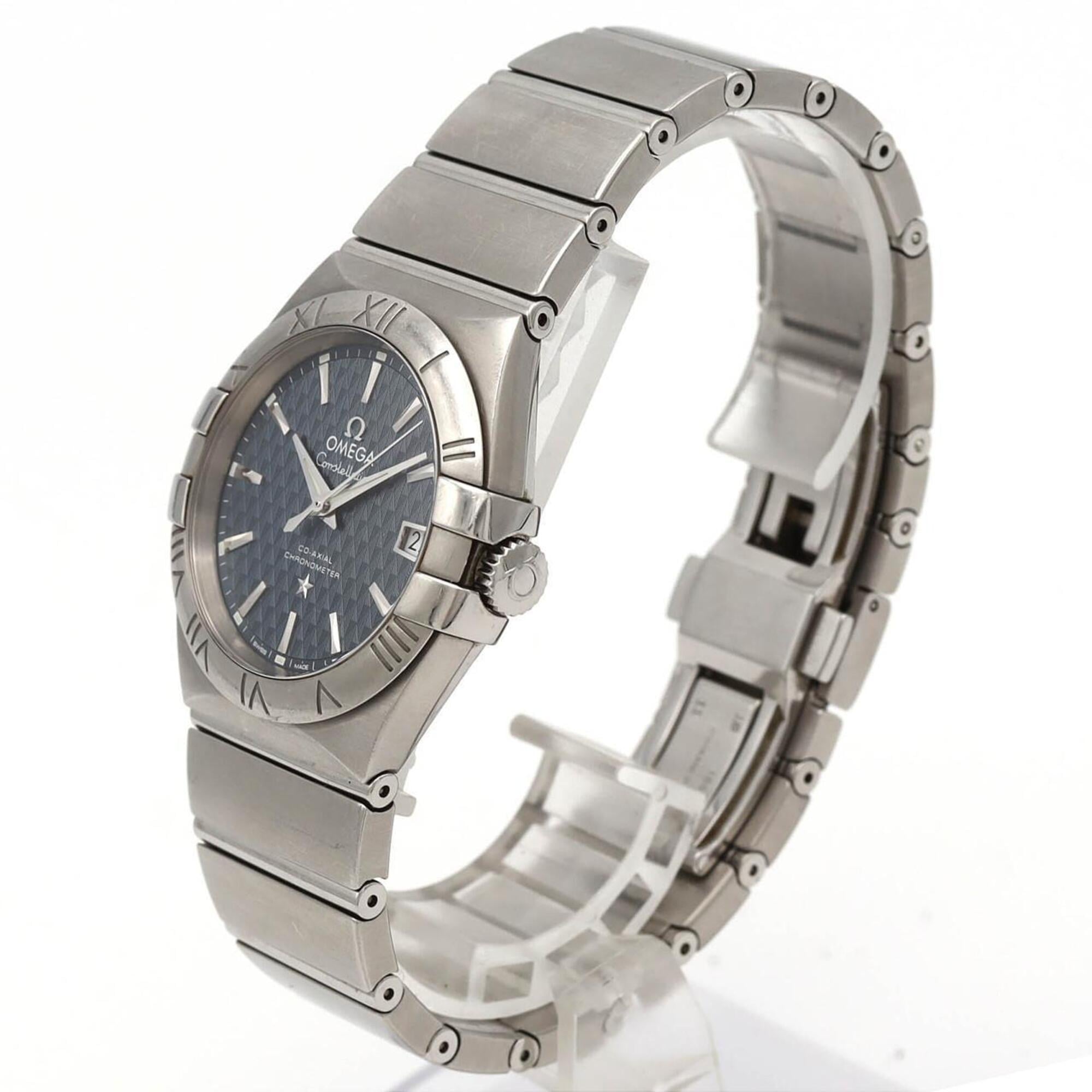 Omega Constellation 123.10.35.20.03.002 Blue Dial 35mm Watch
