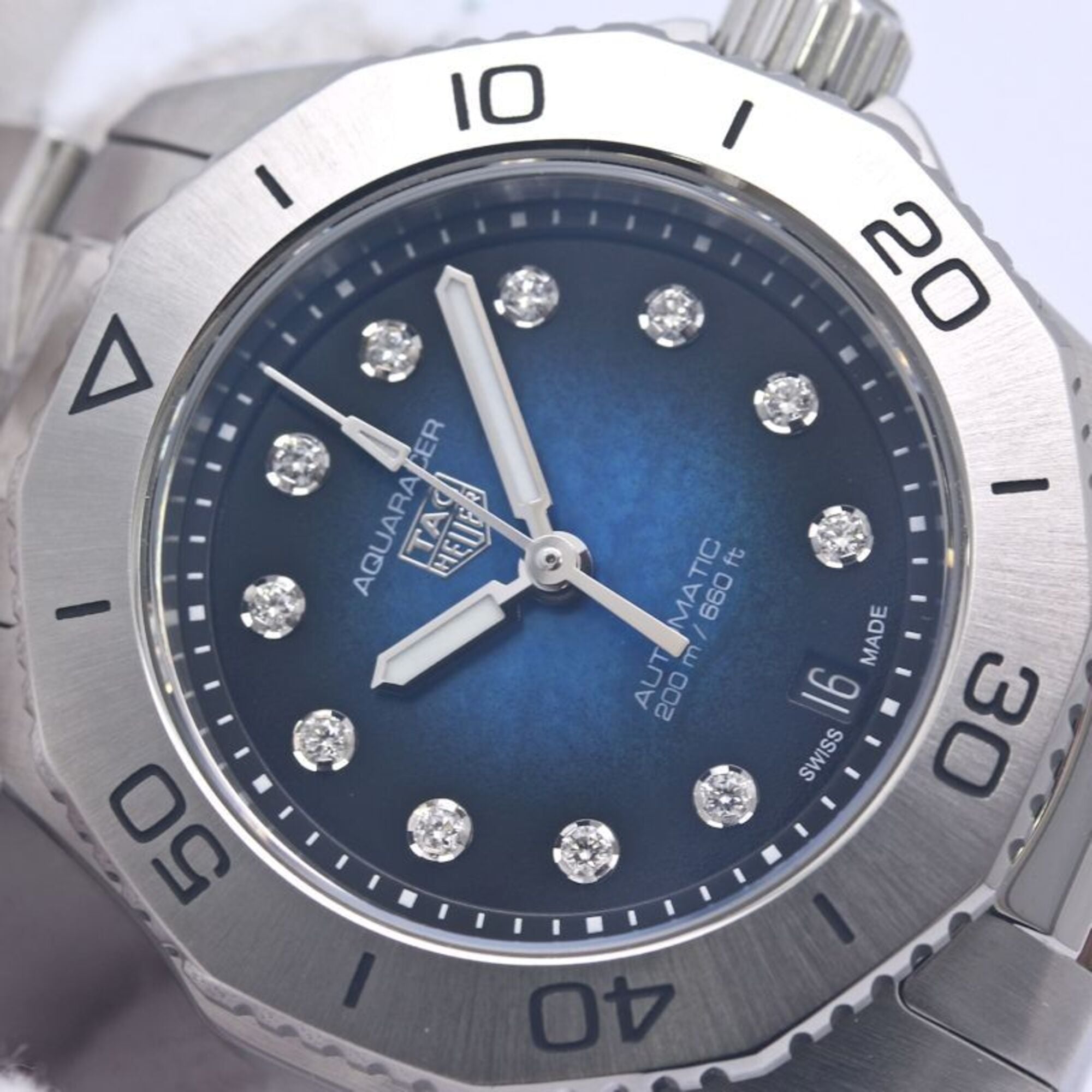 TAG Heuer Aquaracer 11P Diamond WBP2411.BA0622 Damenuhr aus Edelstahl 40319