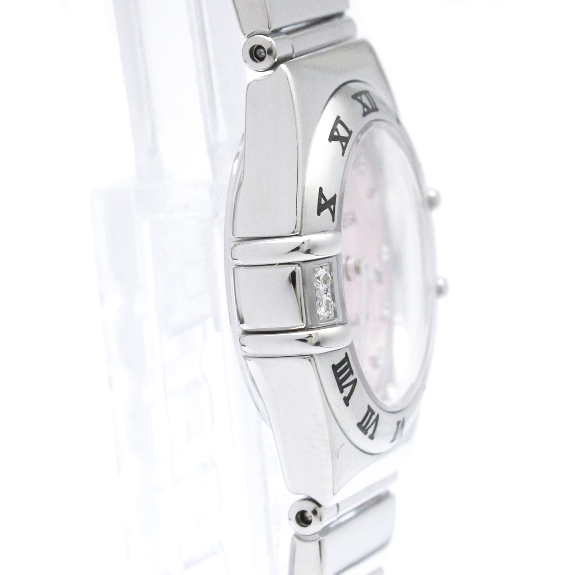 Omega Constellation 1566.66 Pink Dial 22mm Watch