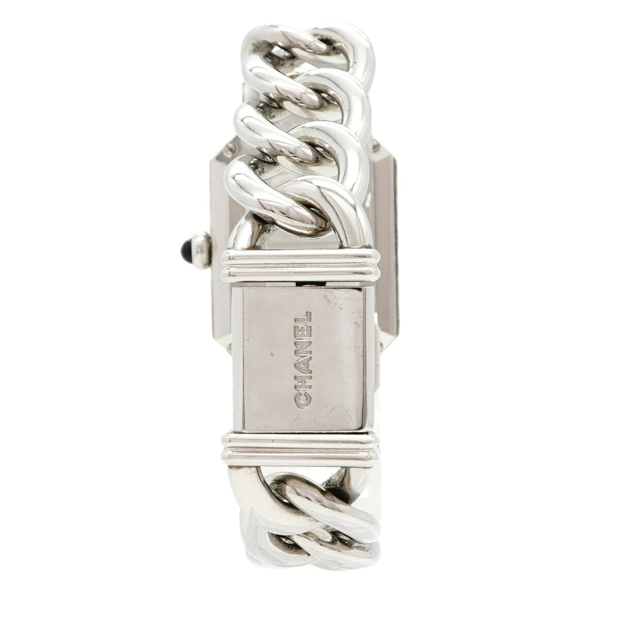 Chanel Première S Chain H0452 Black Dial Wo