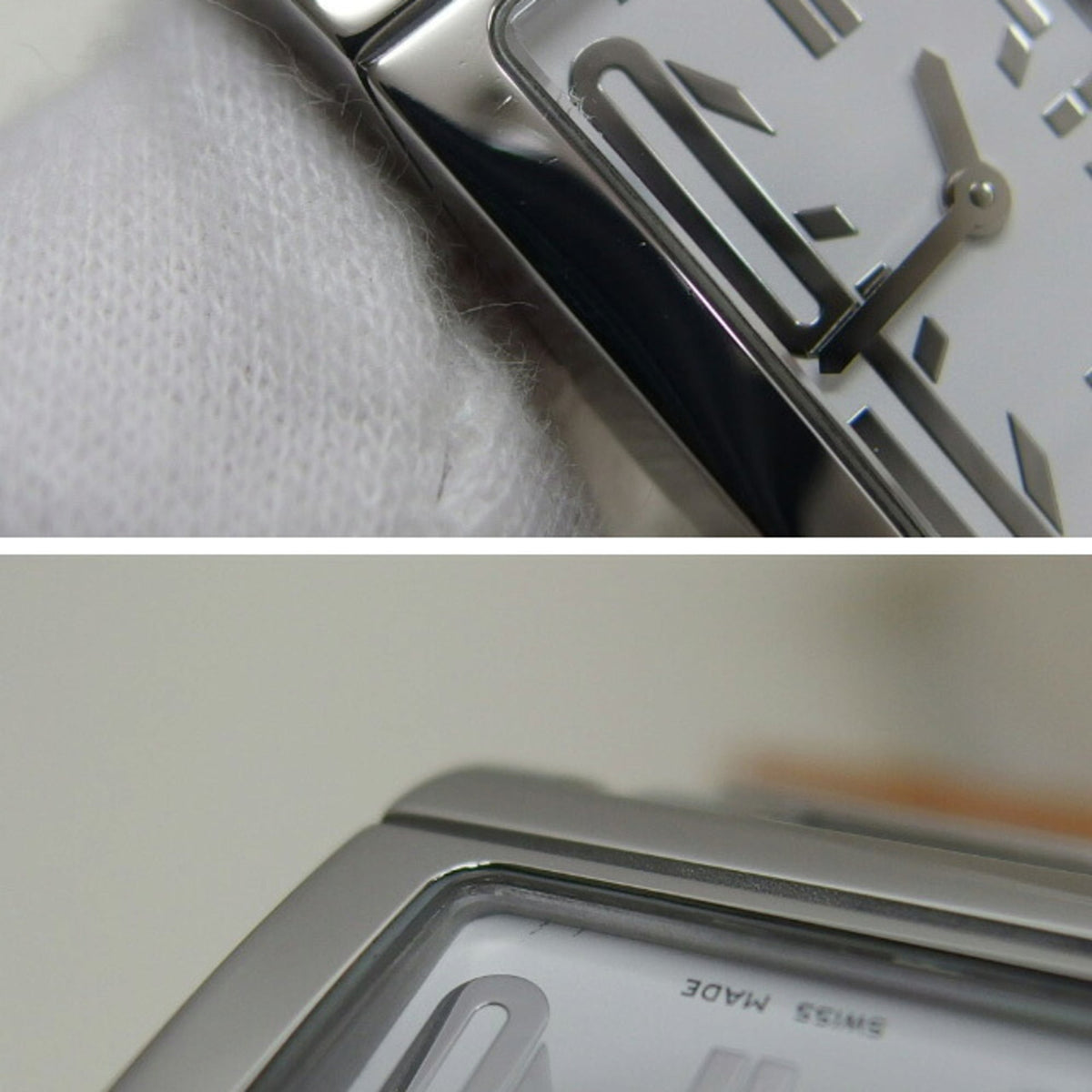 Montre Bvlgari Rettangolo RT39S Blanc avec cadran de 21 mm