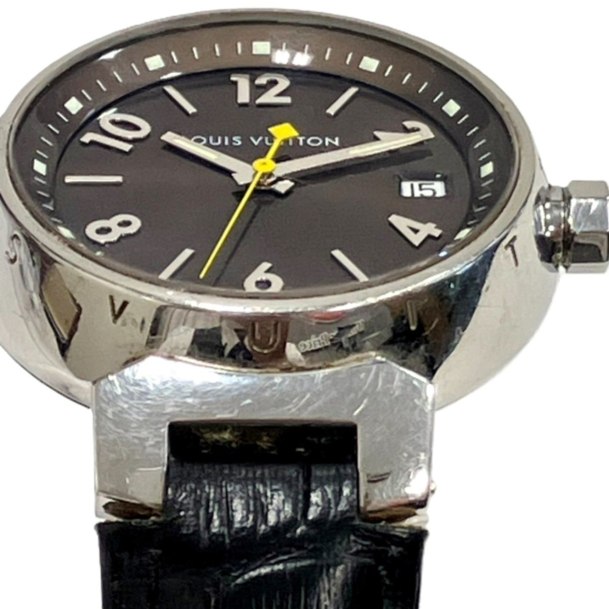 Louis Vuitton Tambour Q1311 Brown Dial 35mm Watch