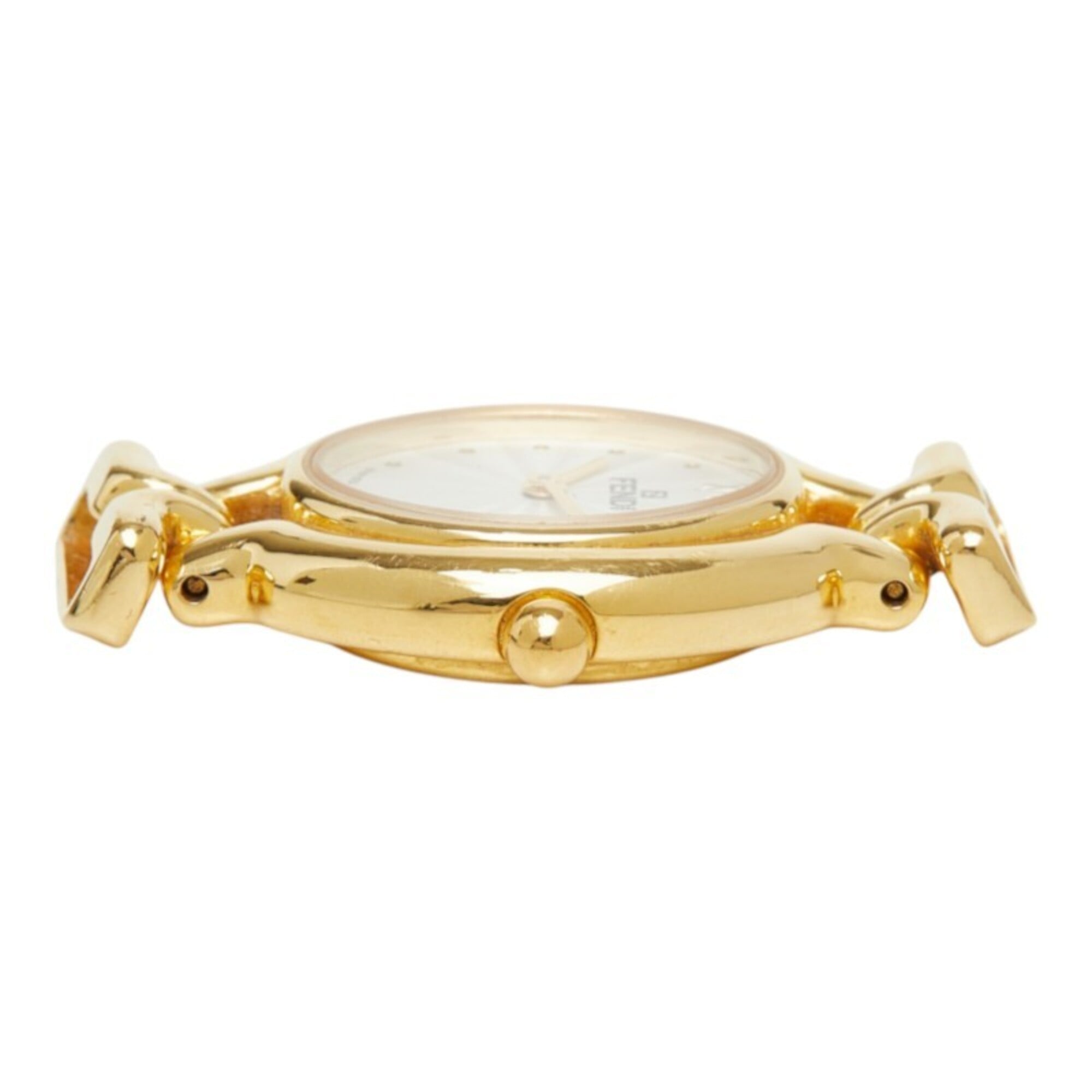 Montre Fendi Chameleon à bracelet interchangeable, 7 couleurs, 640L Blanc, cadran de 24 mm