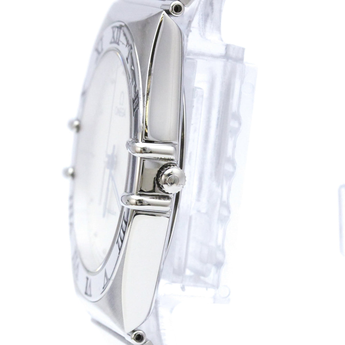 Omega Constellation 3961070 Silber Zifferblatt 33 mm Uhr
